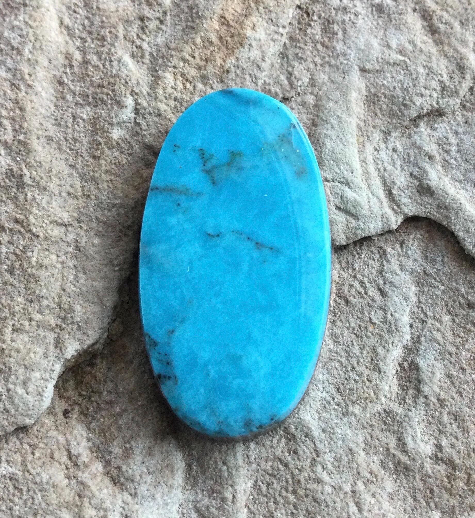 Blue Kingman Turquoise Oval Cabochon #K142