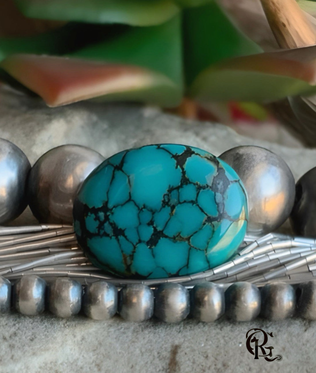 Bao Canyon Turquoise Oval Cabochon BC186