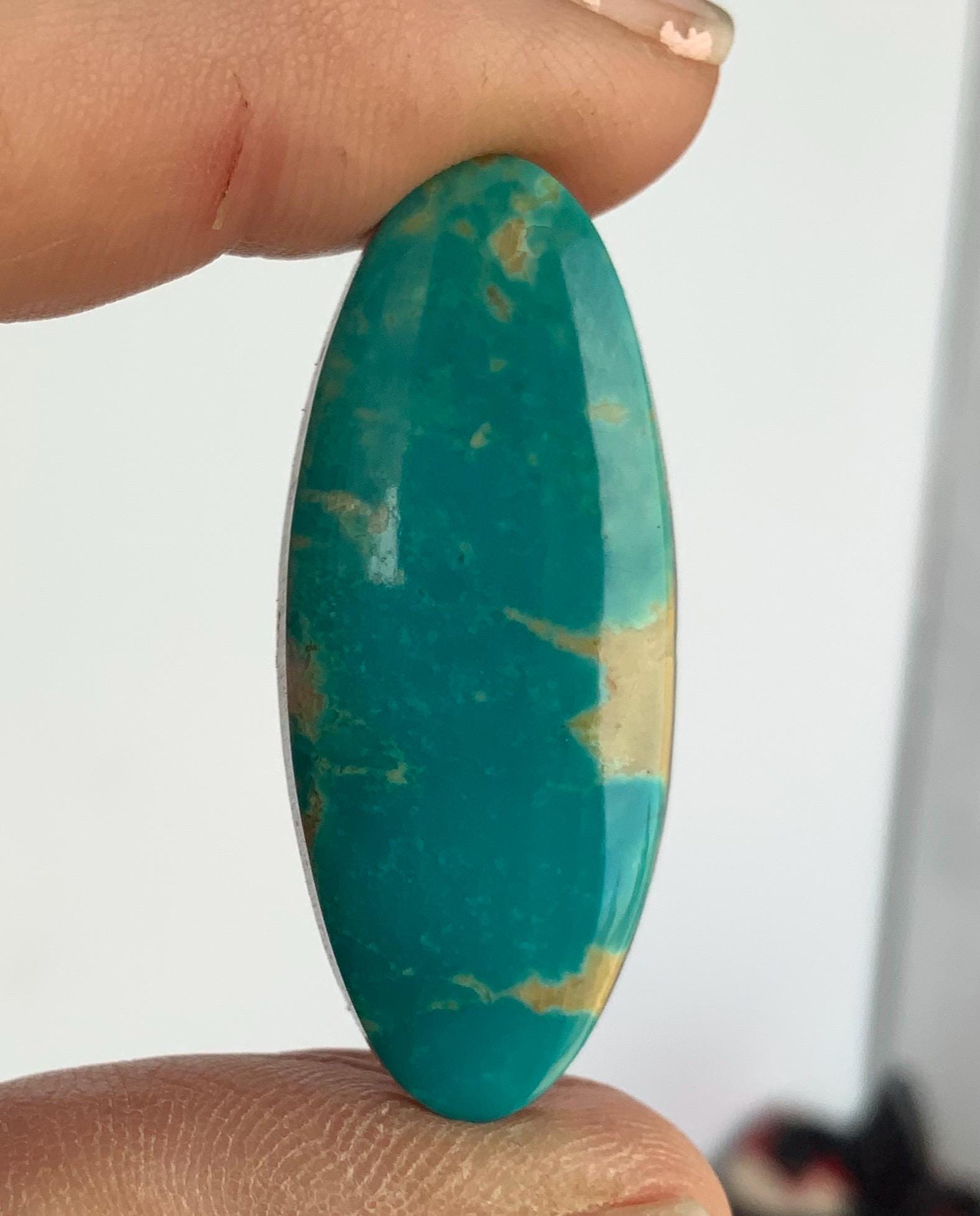 Royston Turquoise Long Oval Cabochon #R128
