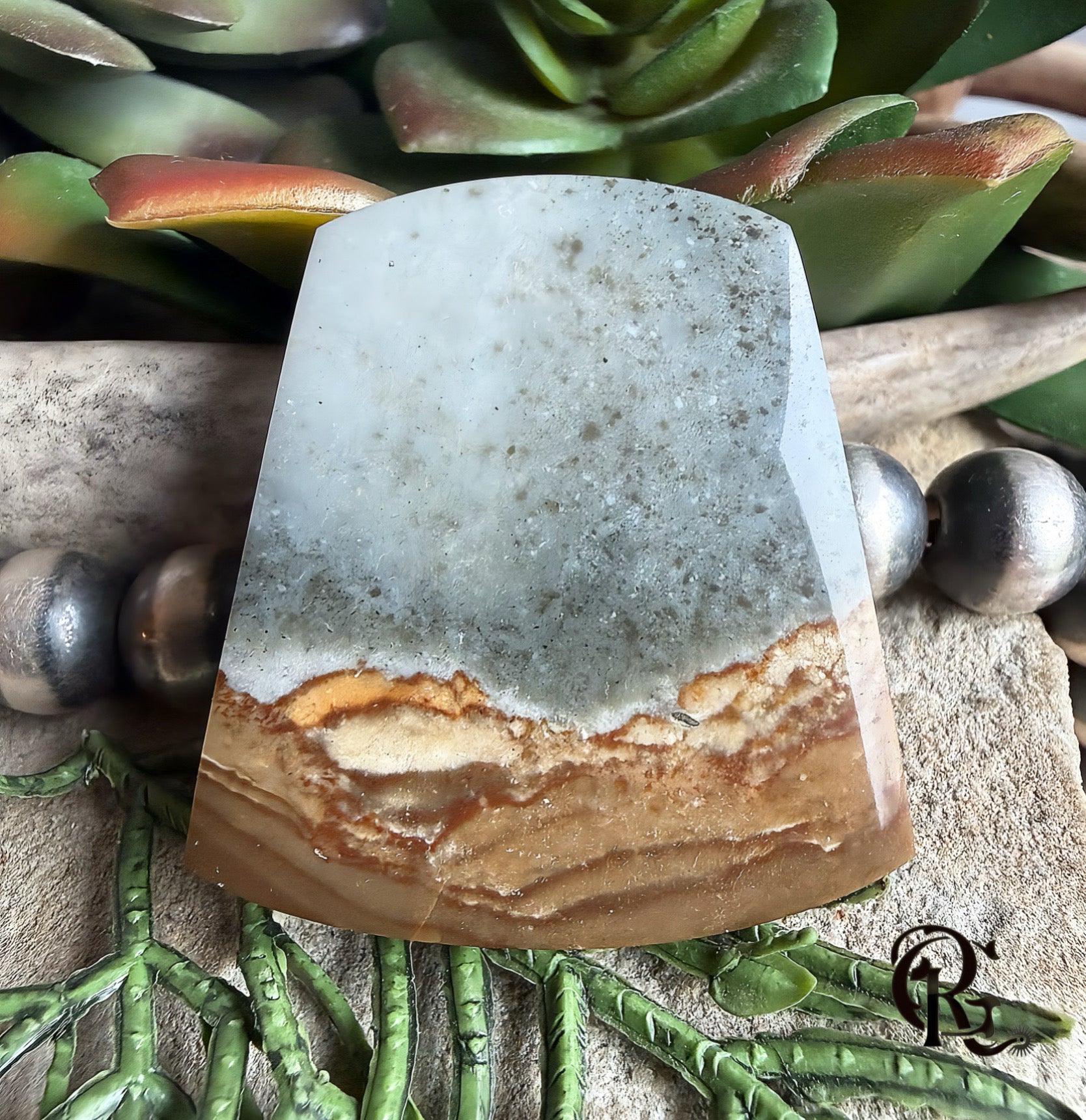 Landscape Jasper Large Designer Cabochon