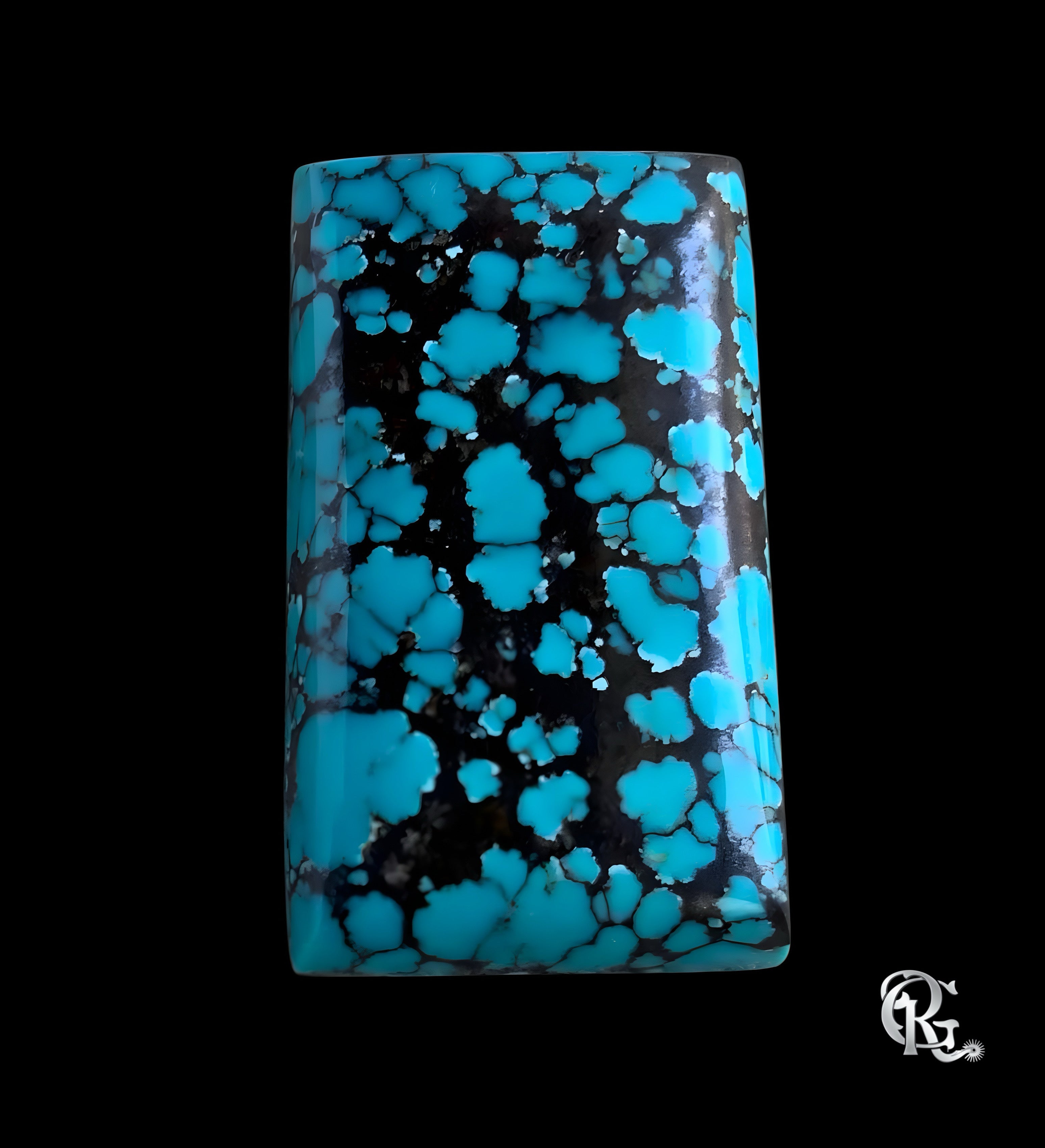 Bao Canyon Turquoise Rectangular Cabochon