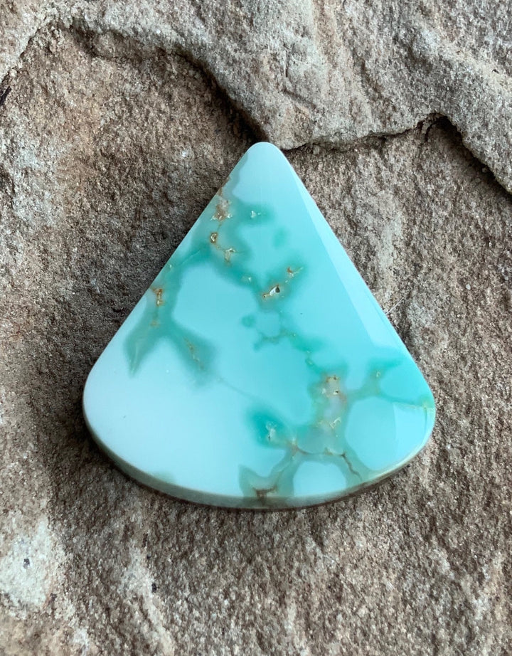 Carico Lake Turquoise Cabochon or Polished Stone Cab #42