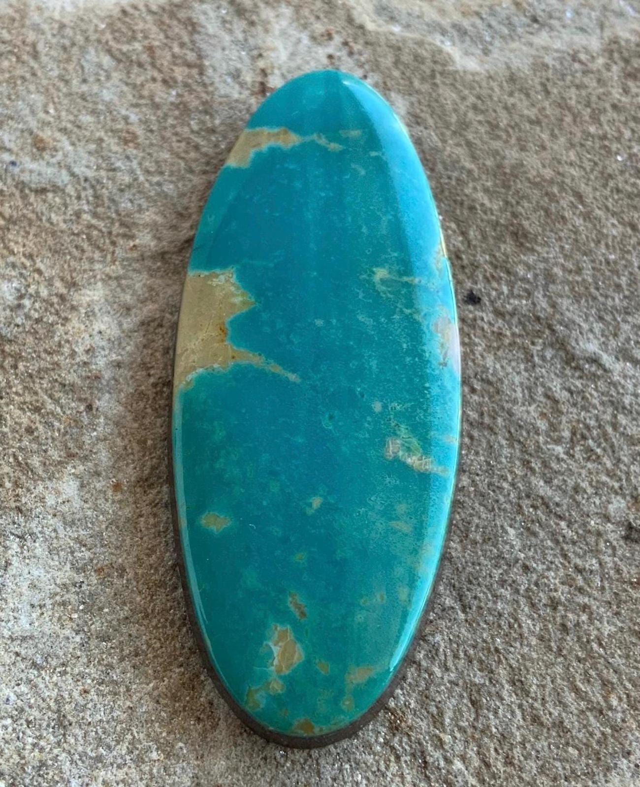 Royston Turquoise Long Oval Cabochon #R128