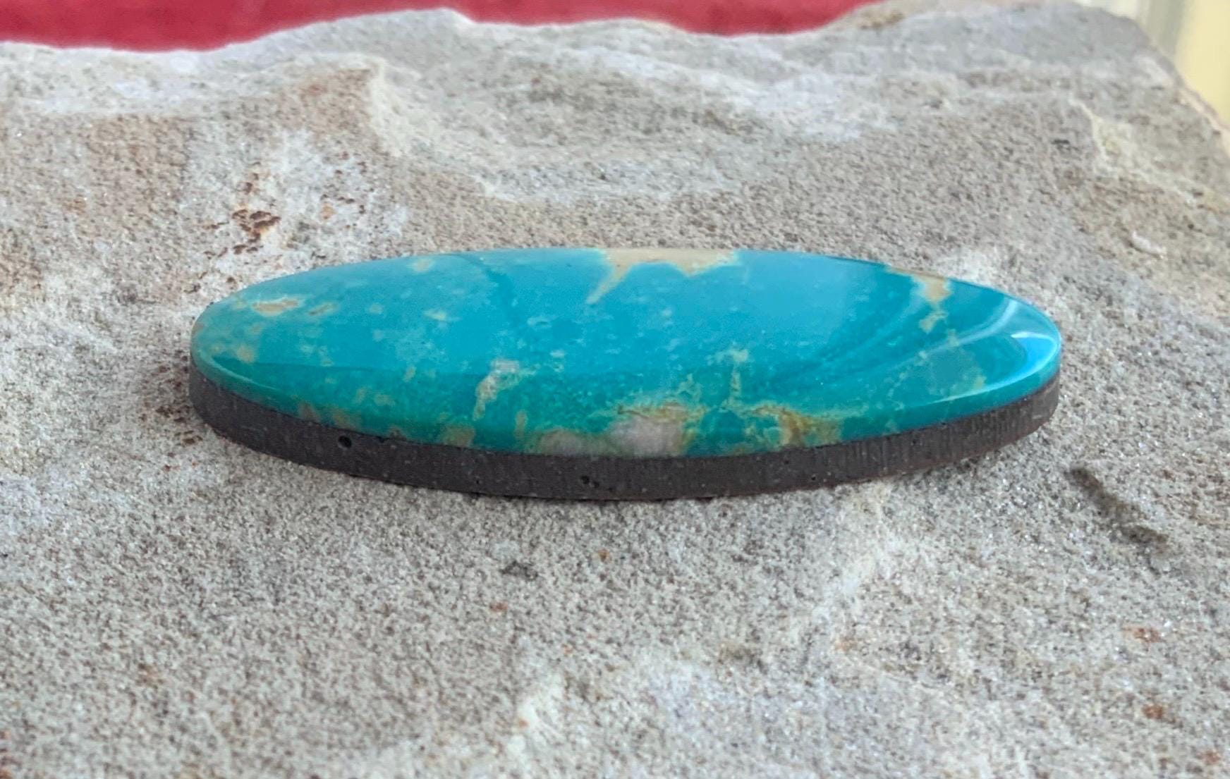 Royston Turquoise Long Oval Cabochon #R128