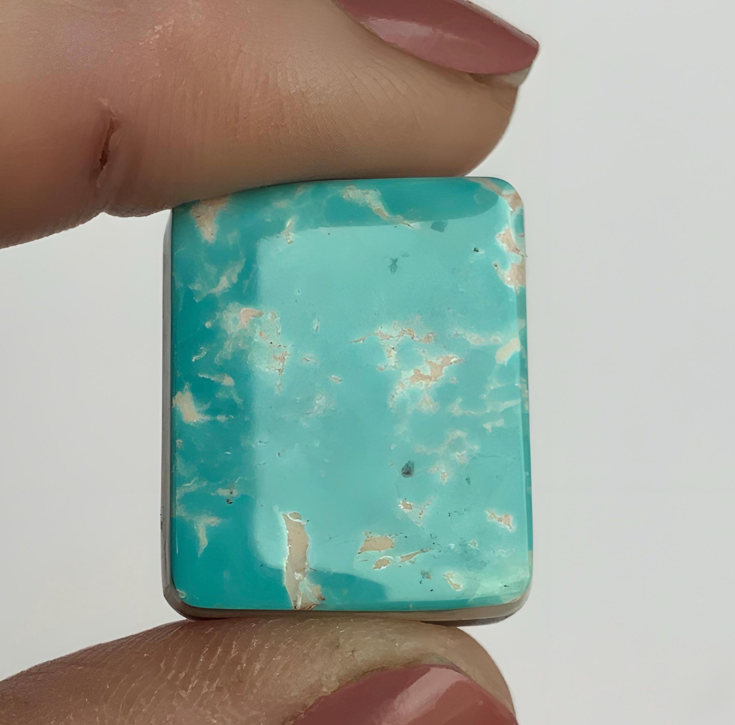 Royston Turquoise Rectangular Cabochon #R67