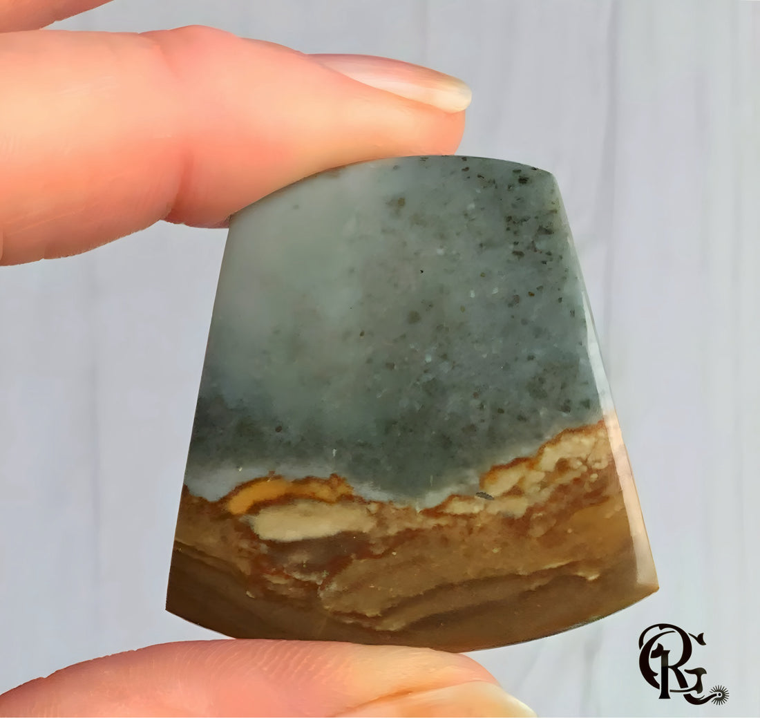 Landscape Jasper Large Designer Cabochon