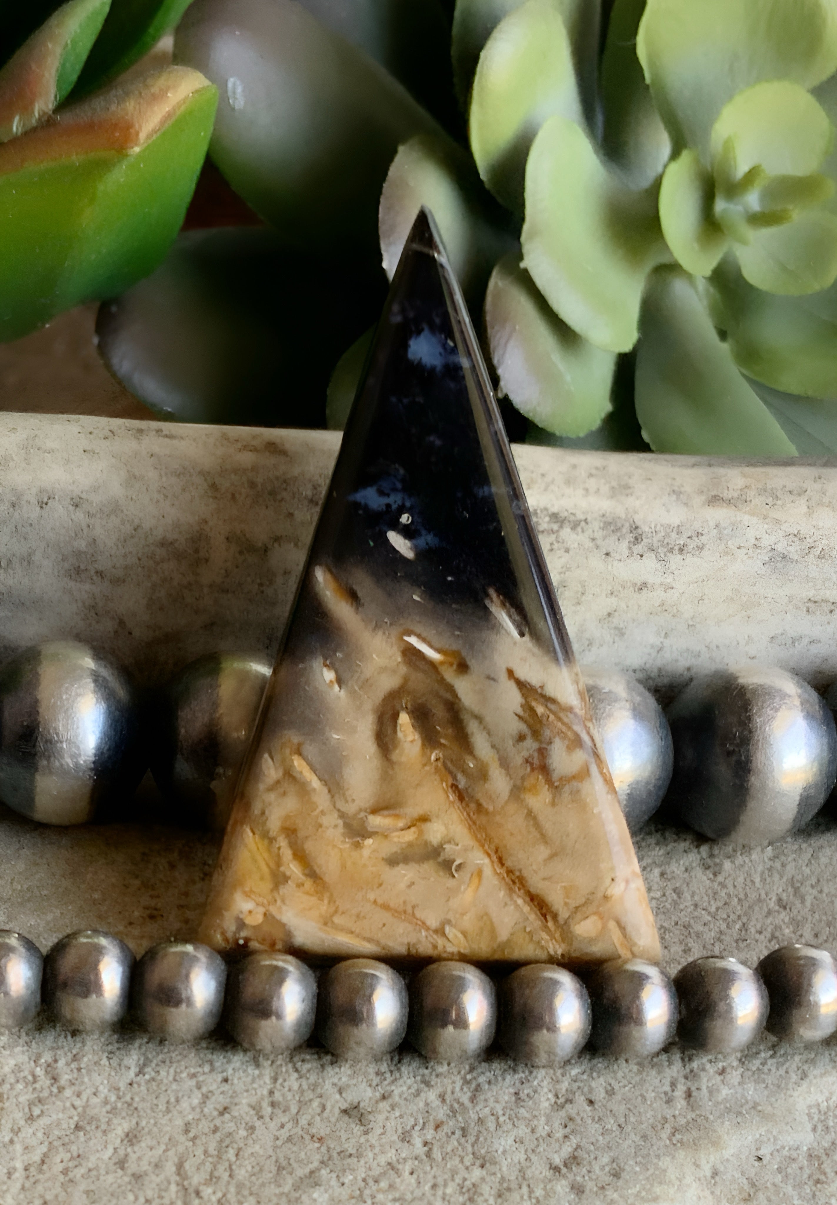 Indonesian Palm Root Cabochon