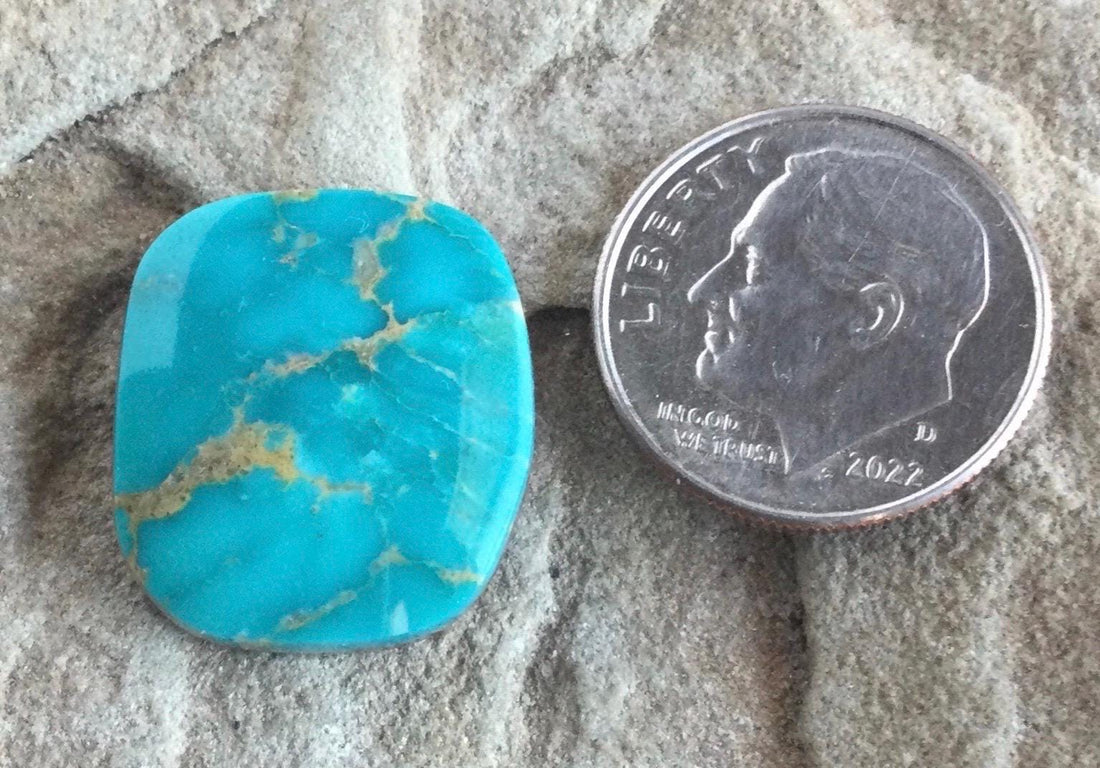 Turquoise Mountain Turquoise Cabochon