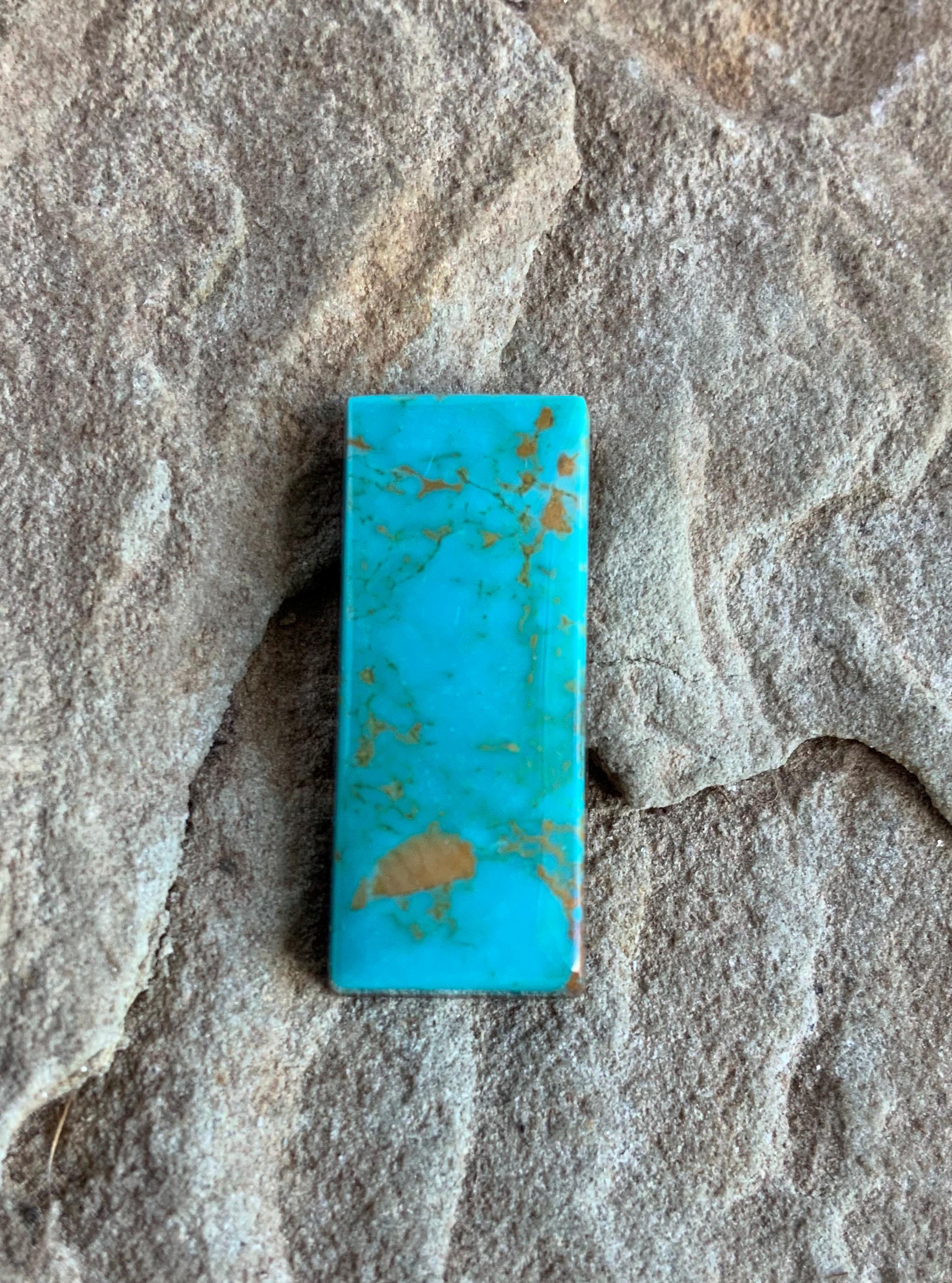 Royston Turquoise Rectangular Cabochon