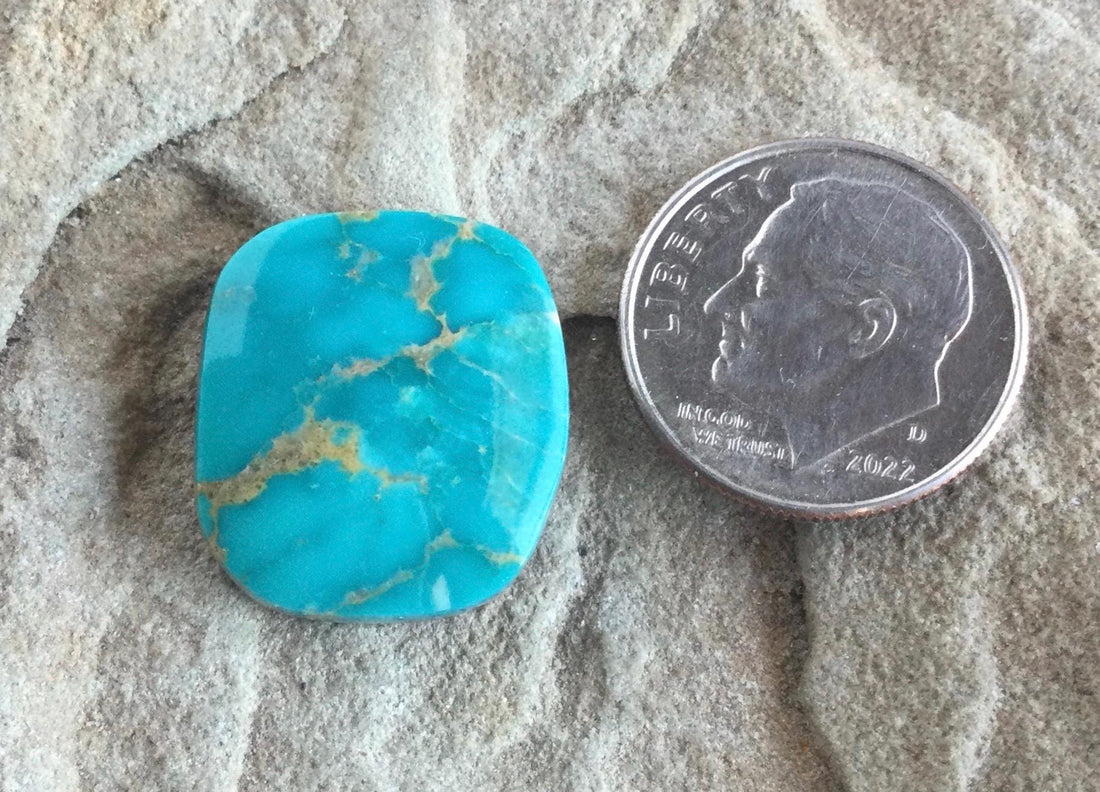 Turquoise Mountain Turquoise Cabochon