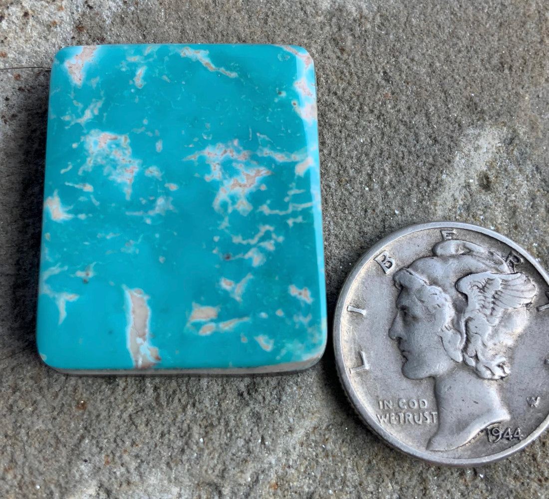 Royston Turquoise Rectangular Cabochon #R67