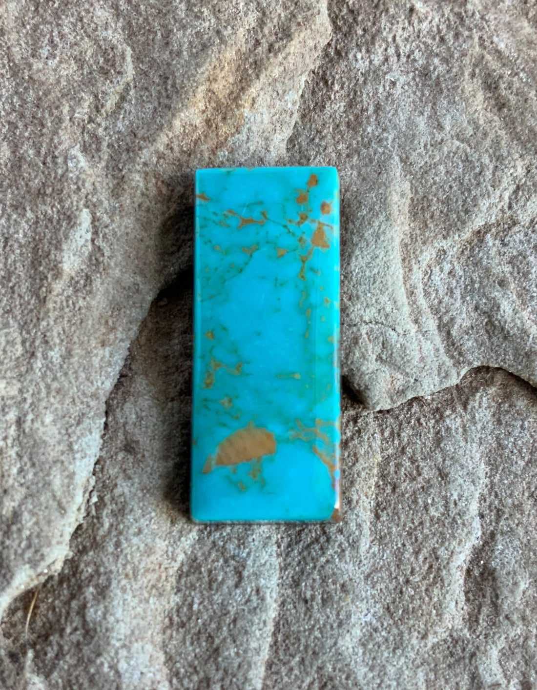 Royston Turquoise Rectangular Cabochon