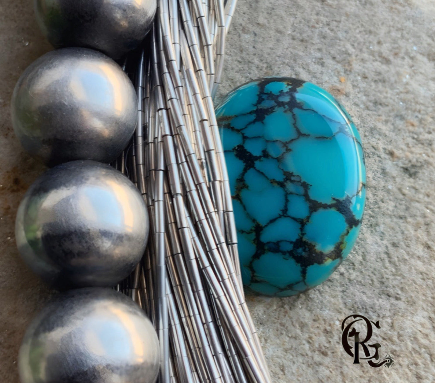 Bao Canyon Turquoise Oval Cabochon BC186