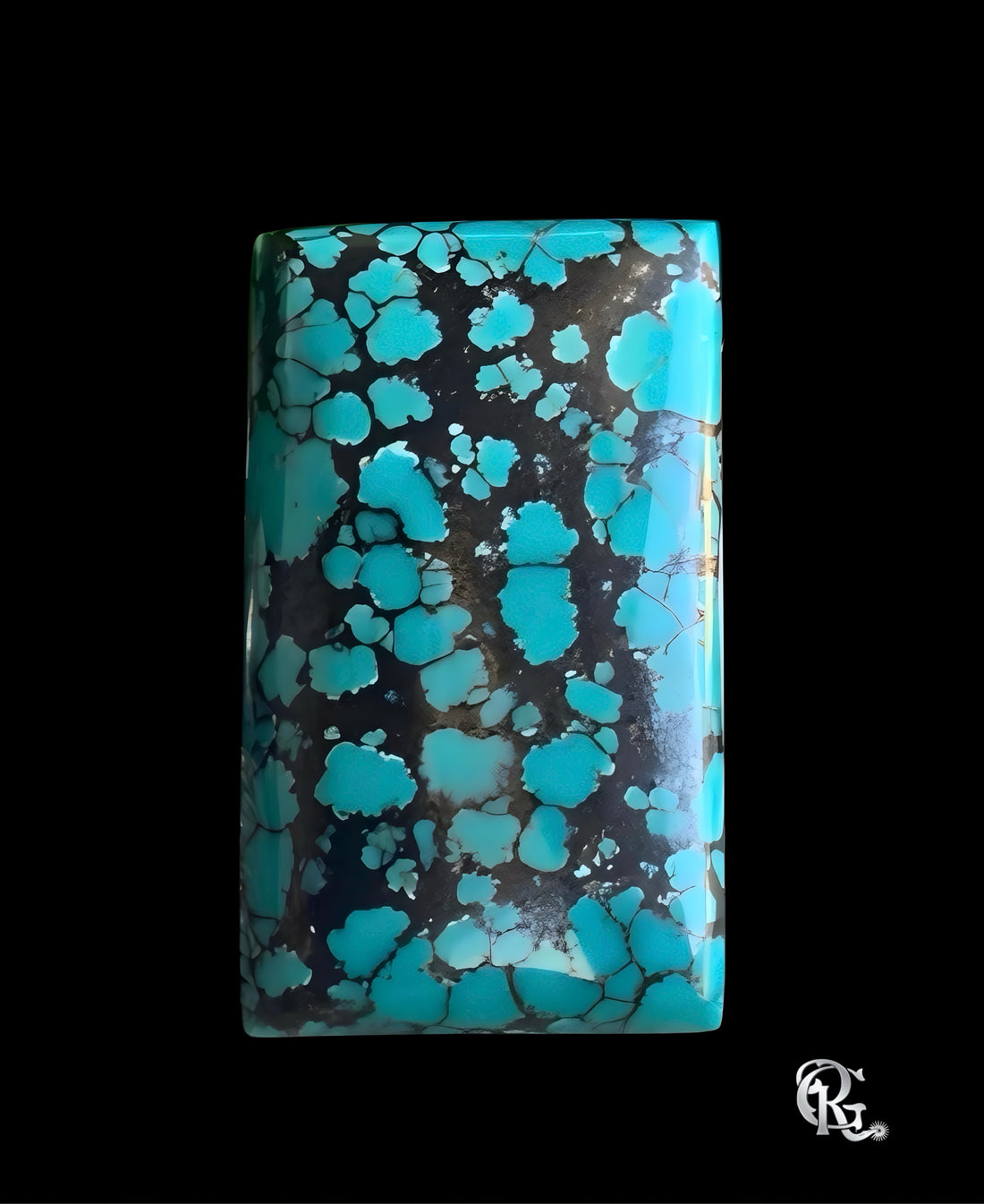 Bao Canyon Turquoise Rectangular Cabochon