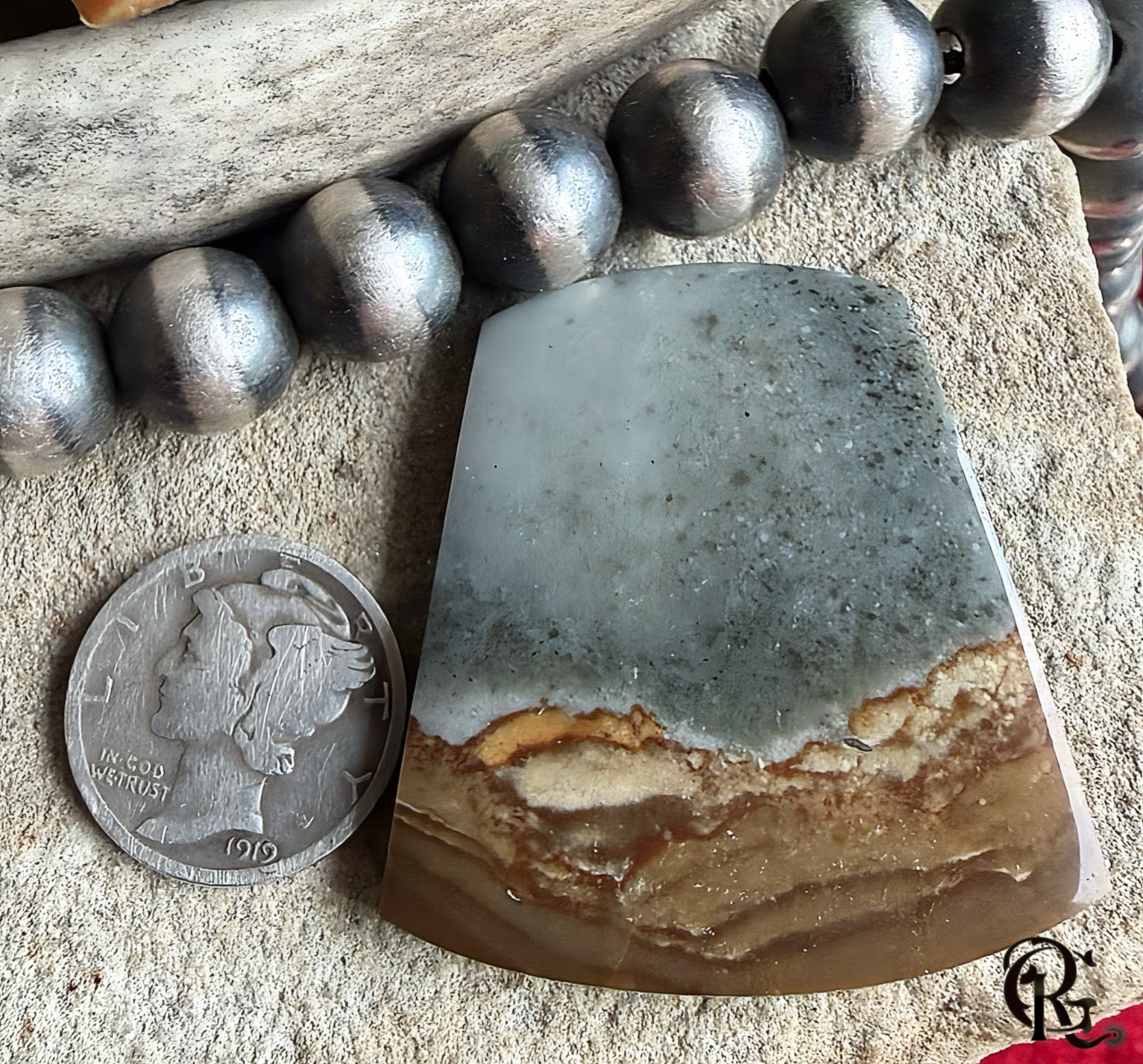 Landscape Jasper Large Designer Cabochon