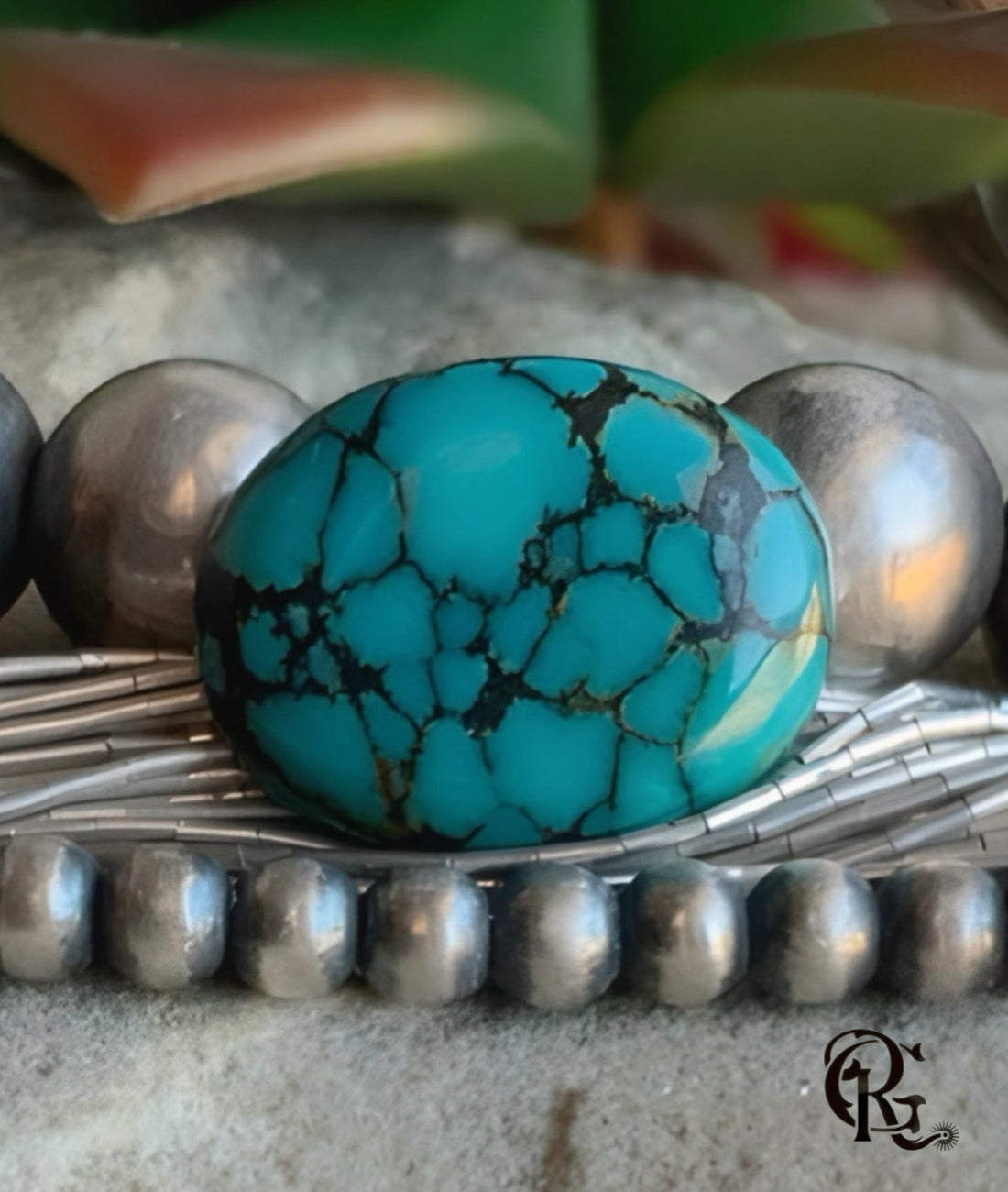 Bao Canyon Turquoise Oval Cabochon BC186