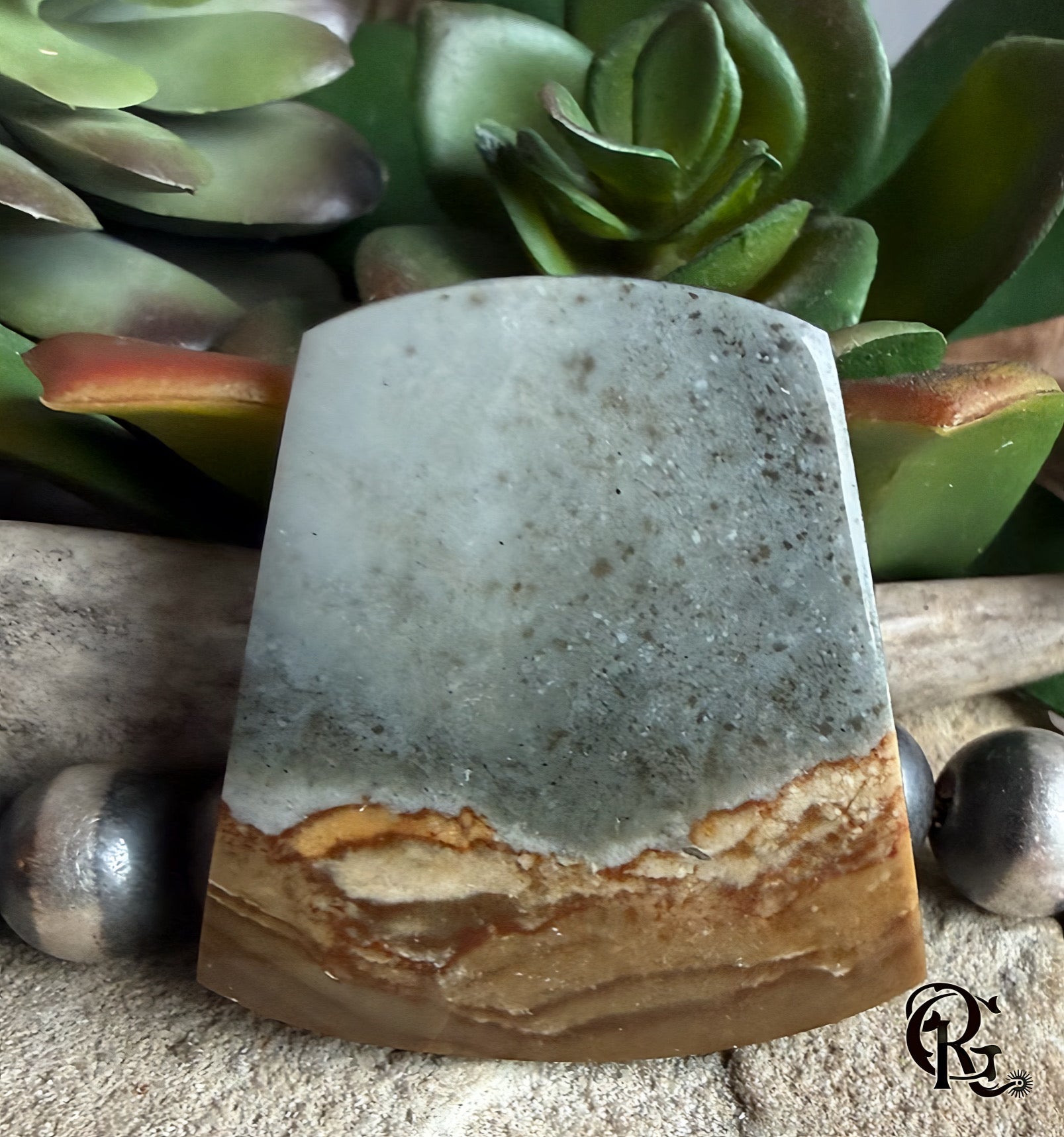 Landscape Jasper Large Designer Cabochon