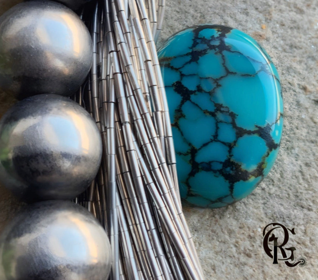 Bao Canyon Turquoise Oval Cabochon BC186
