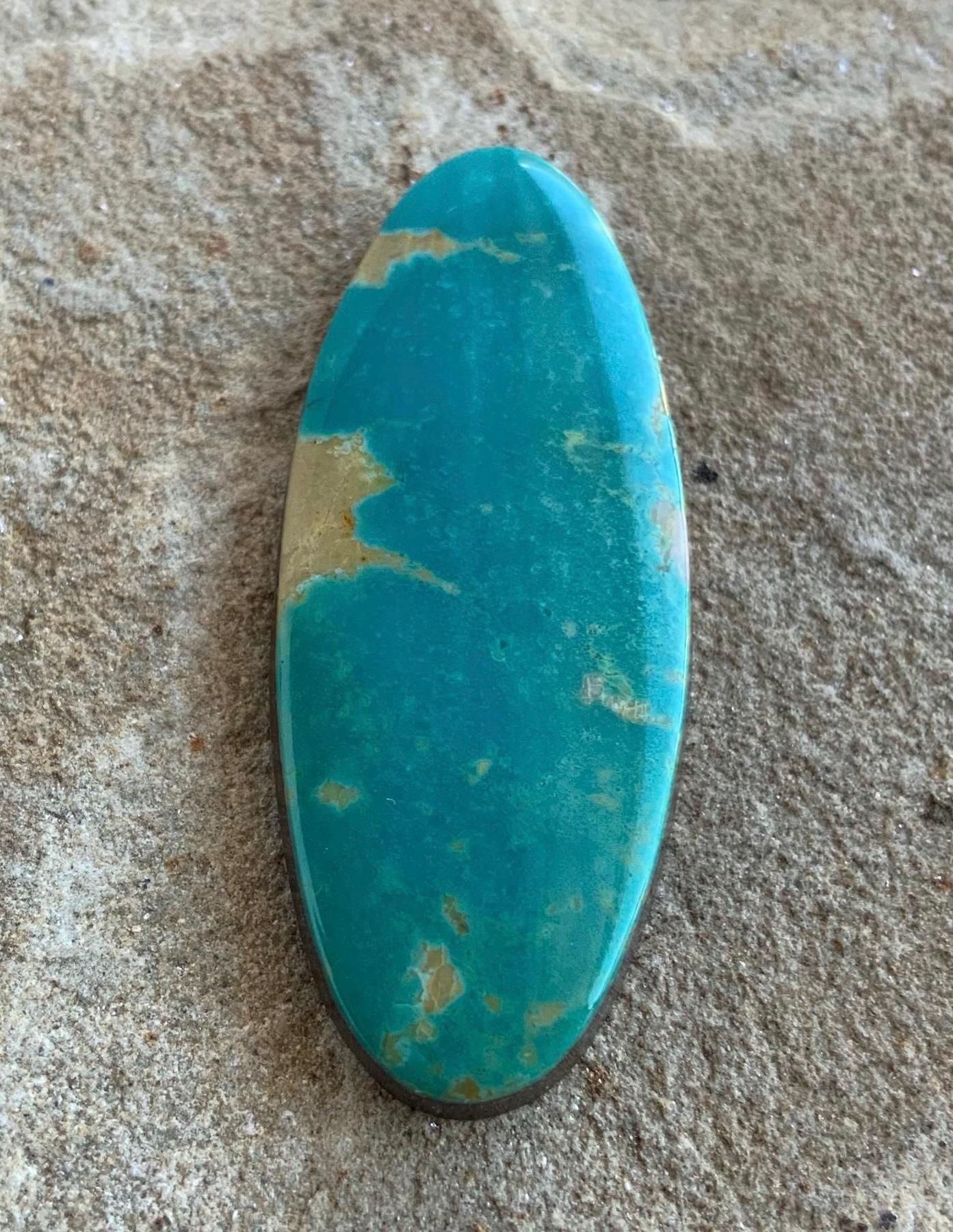 Royston Turquoise Long Oval Cabochon #R128