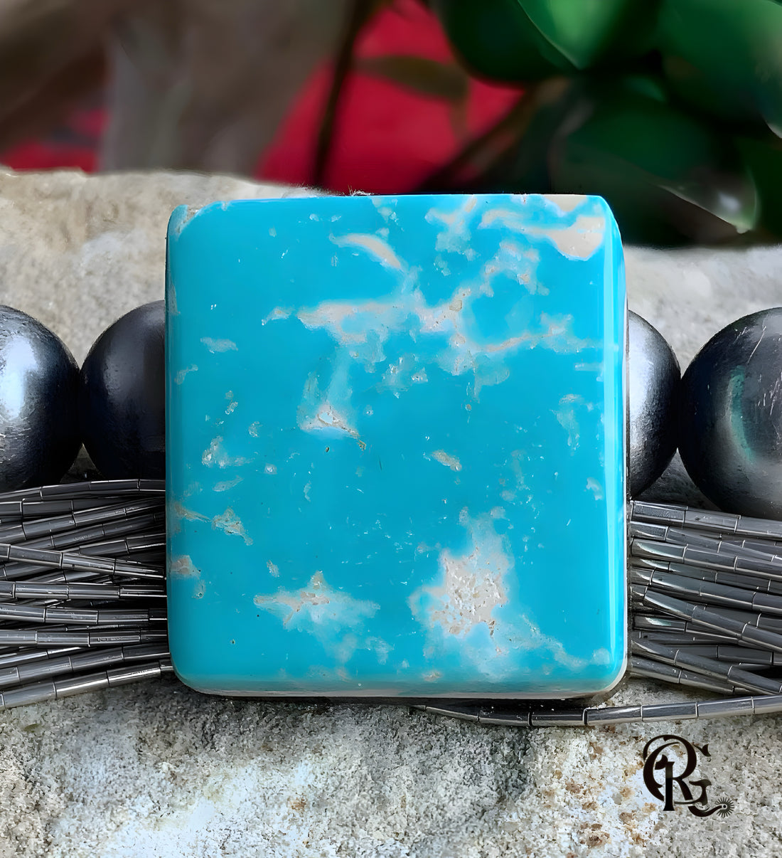 Royston Turquoise Rectangular Cabochon #R27