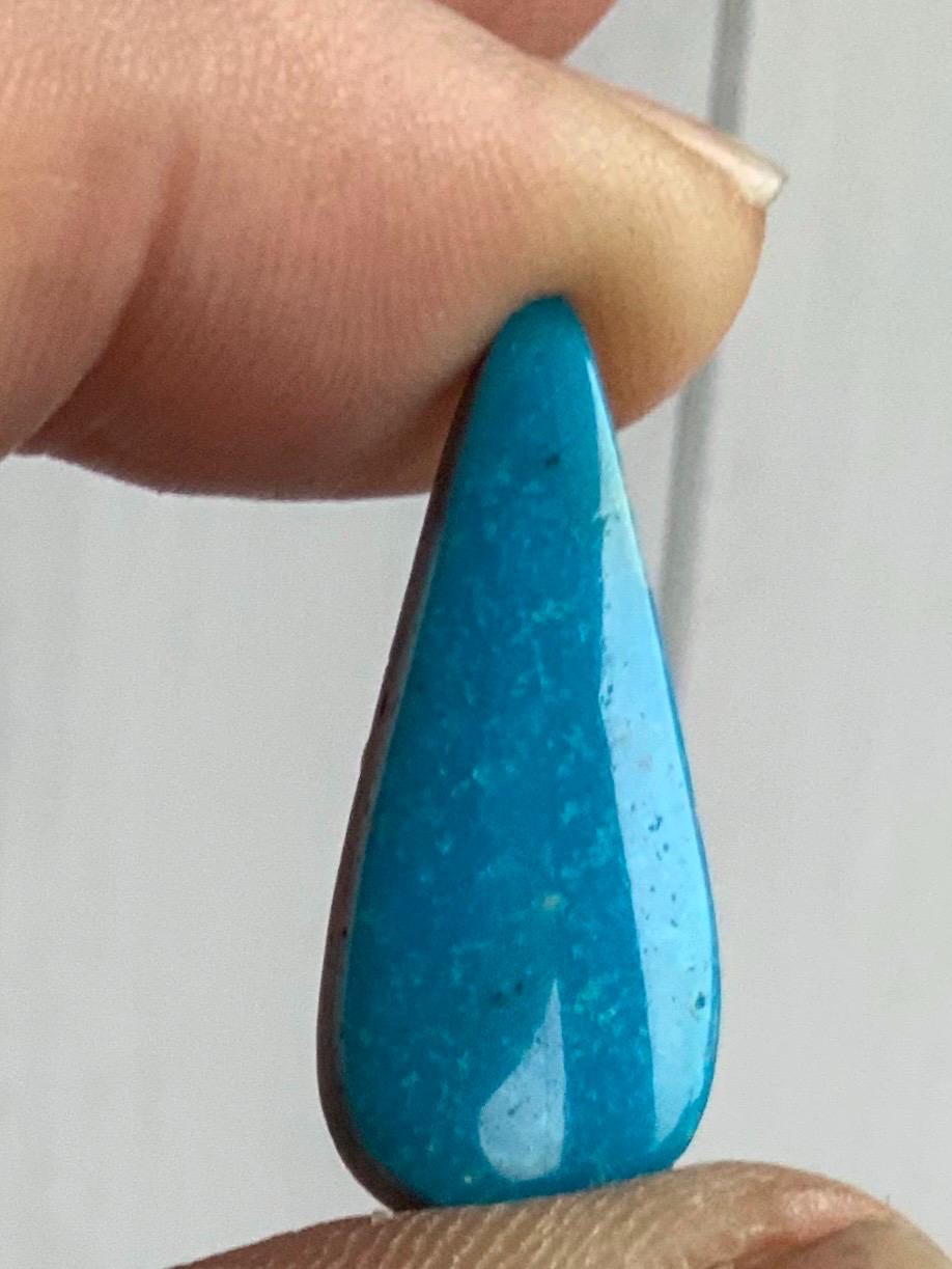 Kingman Turquoise Teardrop Cabochon