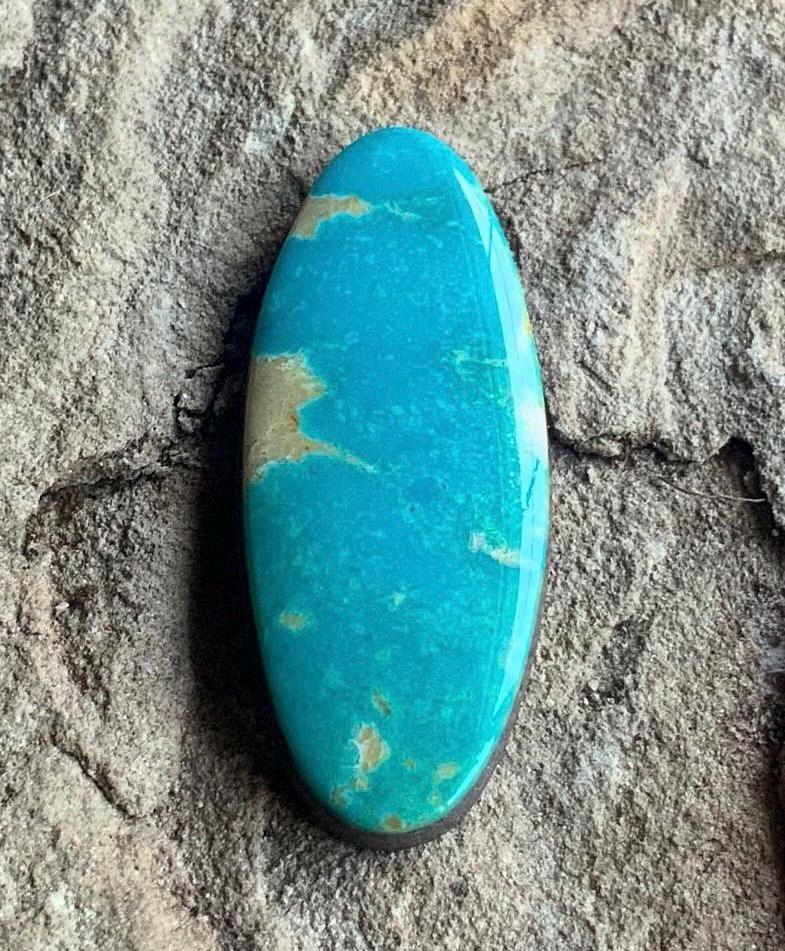 Royston Turquoise Long Oval Cabochon #R128