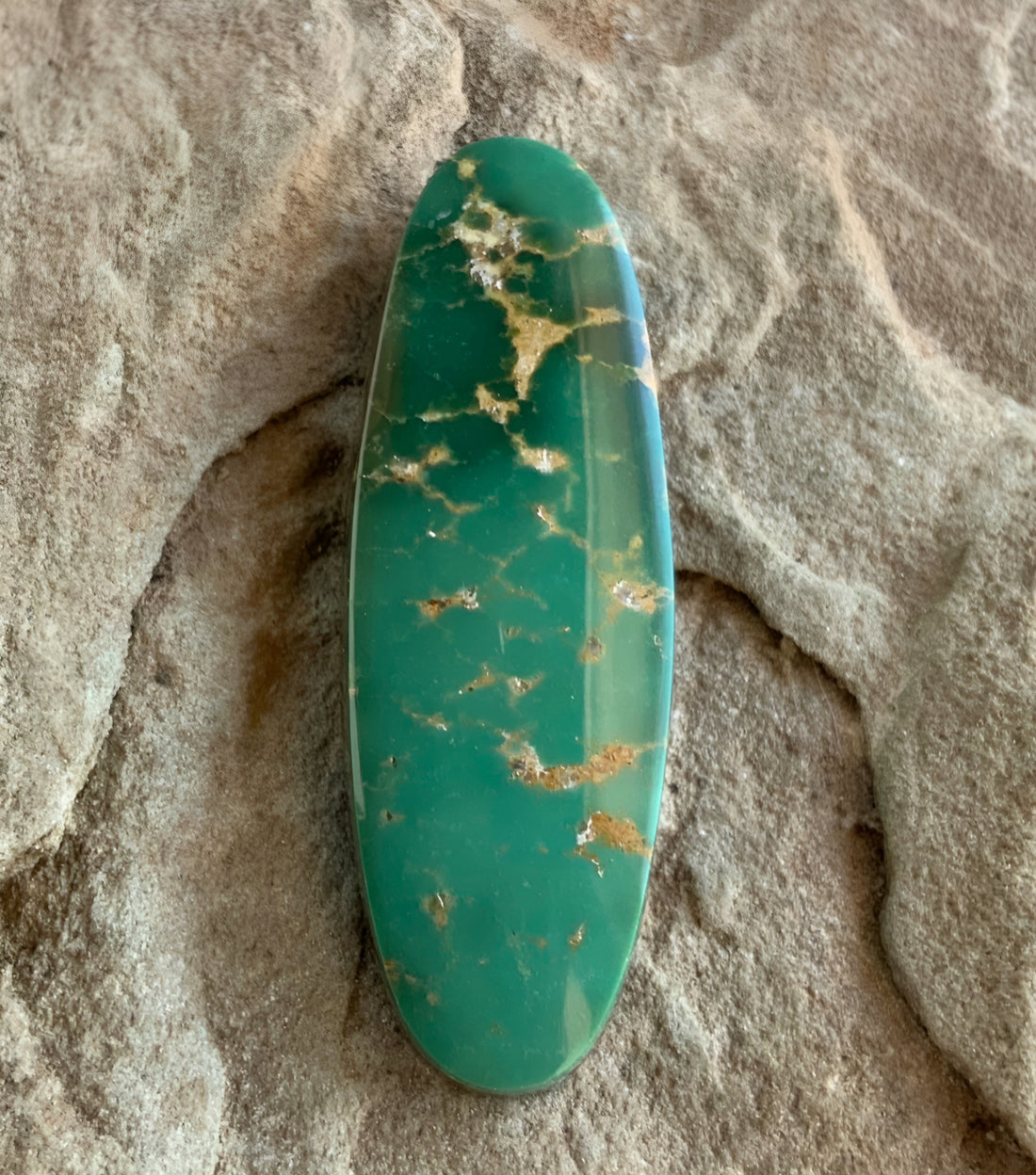Green Royston Turquoise Oval