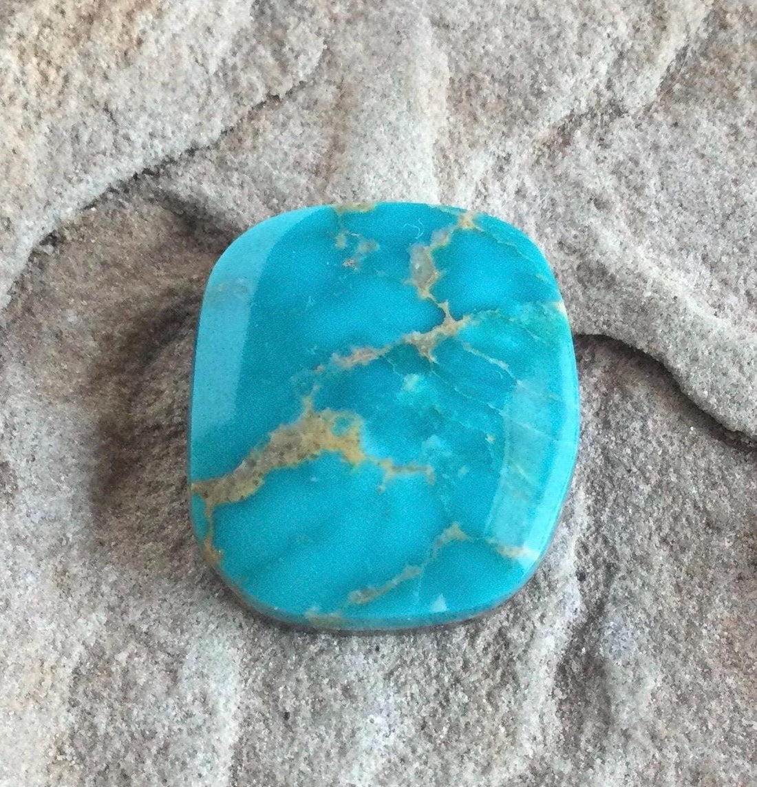 Turquoise Mountain Turquoise Cabochon