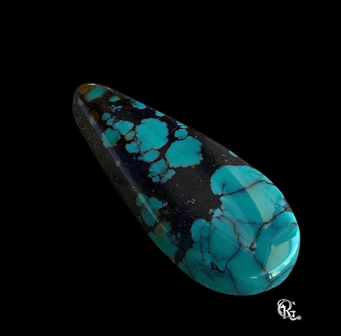 Bao Canyon Turquoise Cabochon-Hubei Province Gemstone #BC188
