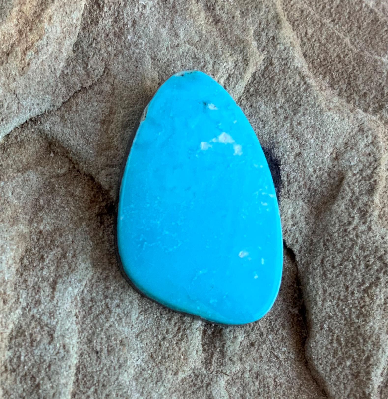 Blue Gem Turquoise Cabochon