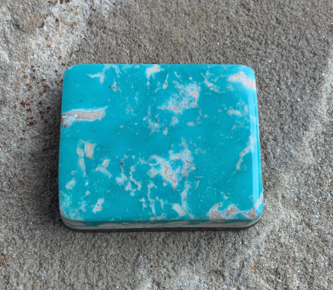Royston Turquoise Rectangular Cabochon #R67