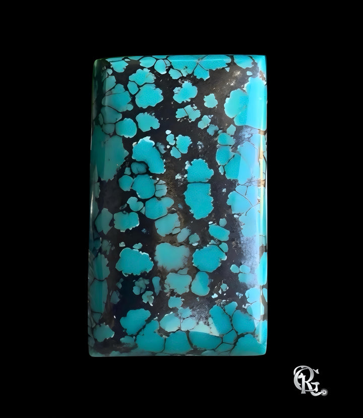 Bao Canyon Turquoise Rectangular Cabochon