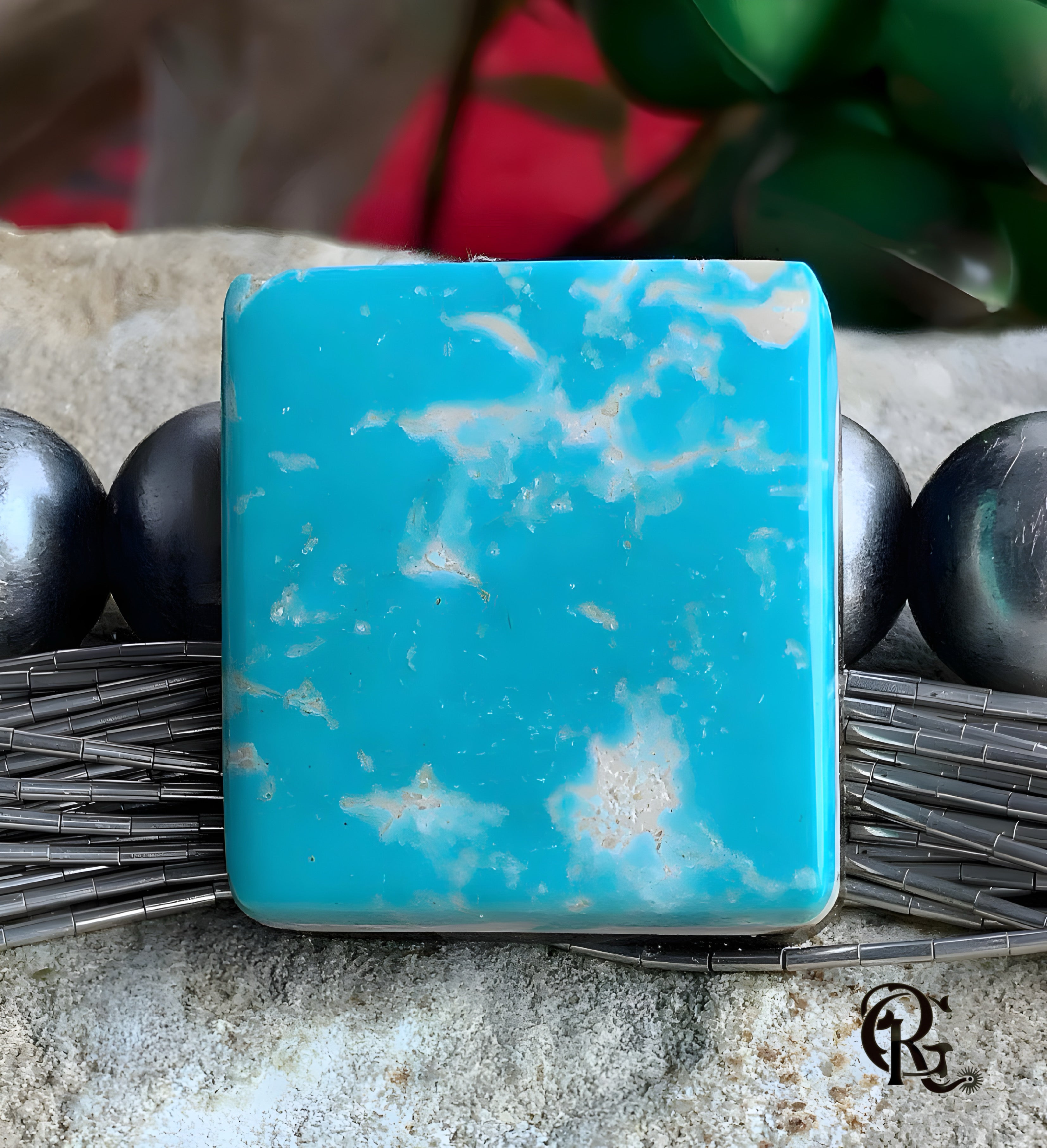 Royston Turquoise Rectangular Cabochon #R27