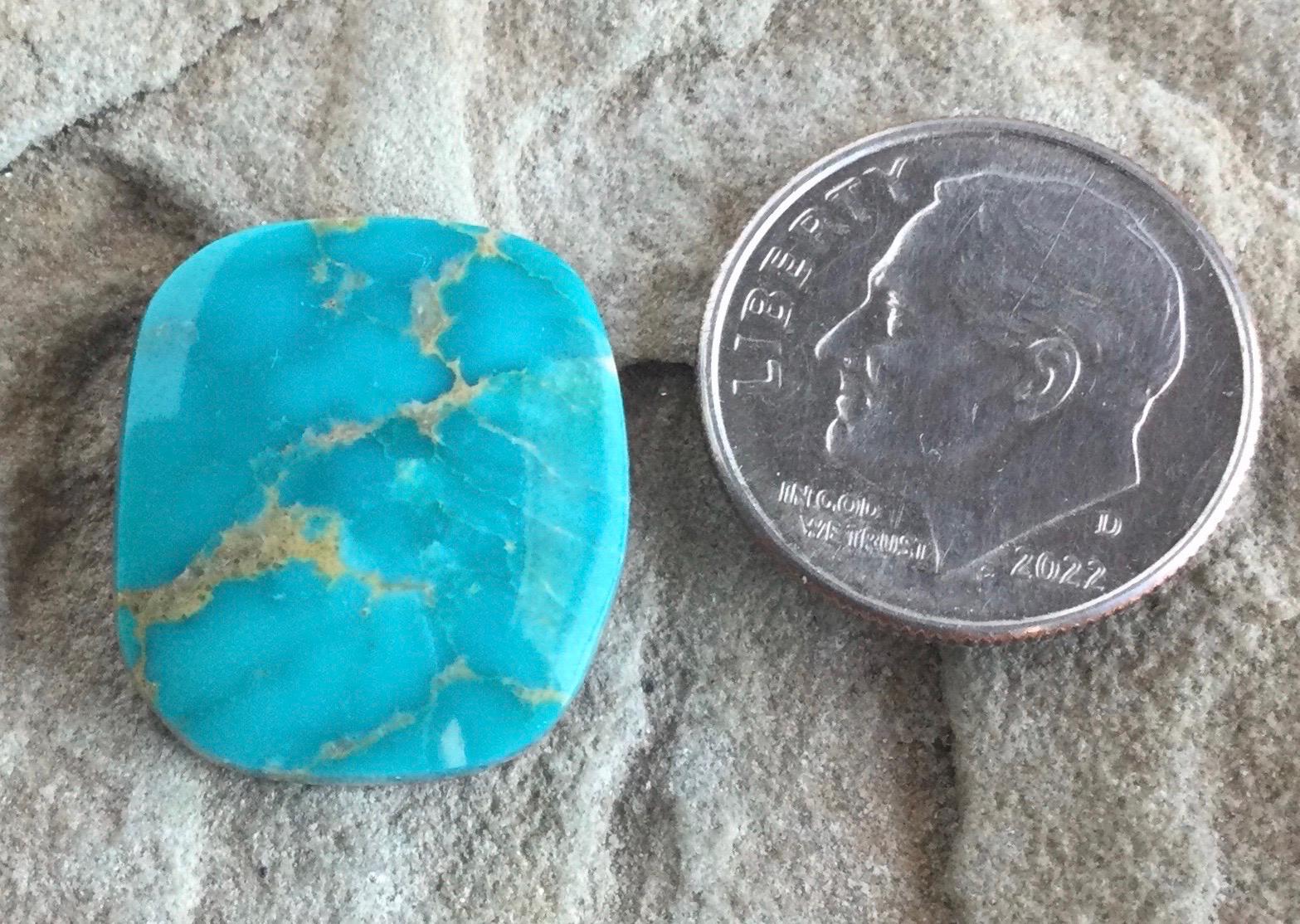 Turquoise Mountain Turquoise Cabochon