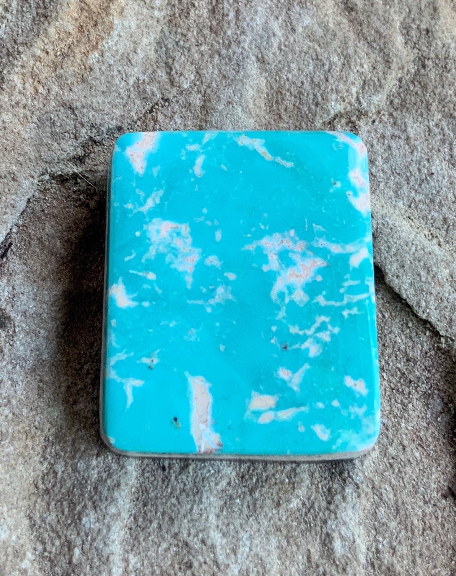 Royston Turquoise Rectangular Cabochon #R67