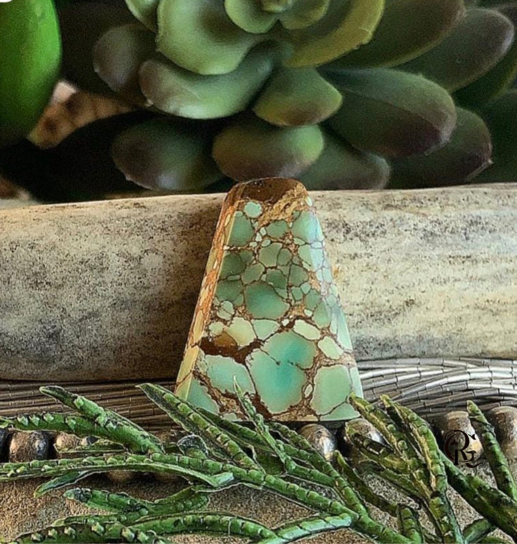 Treasure Mountain Turquoise Cabochon