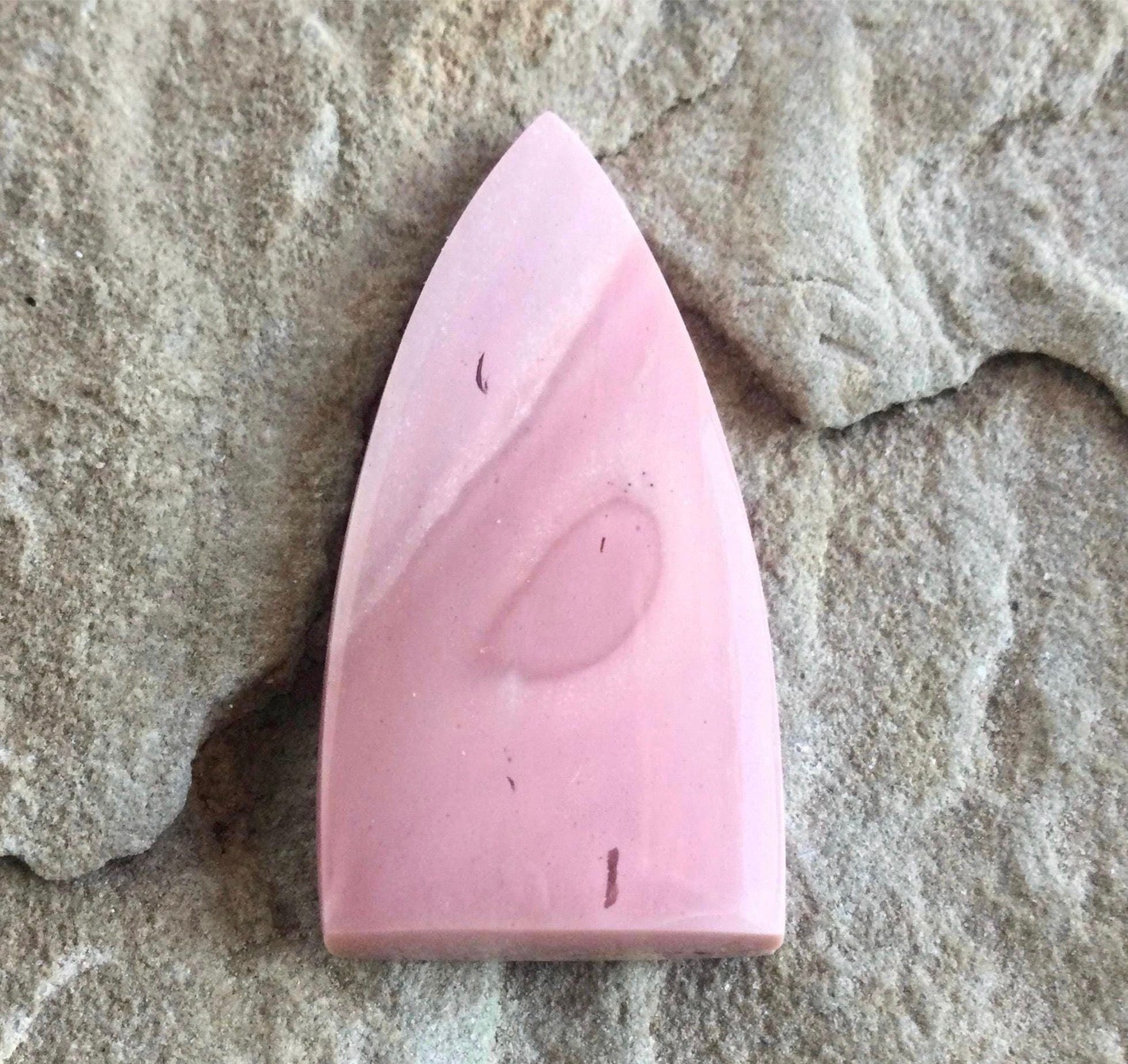 Pink Peruvian Opal Cabochon