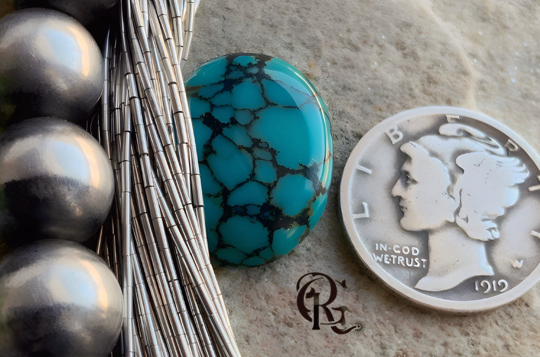 Bao Canyon Turquoise Oval Cabochon BC186