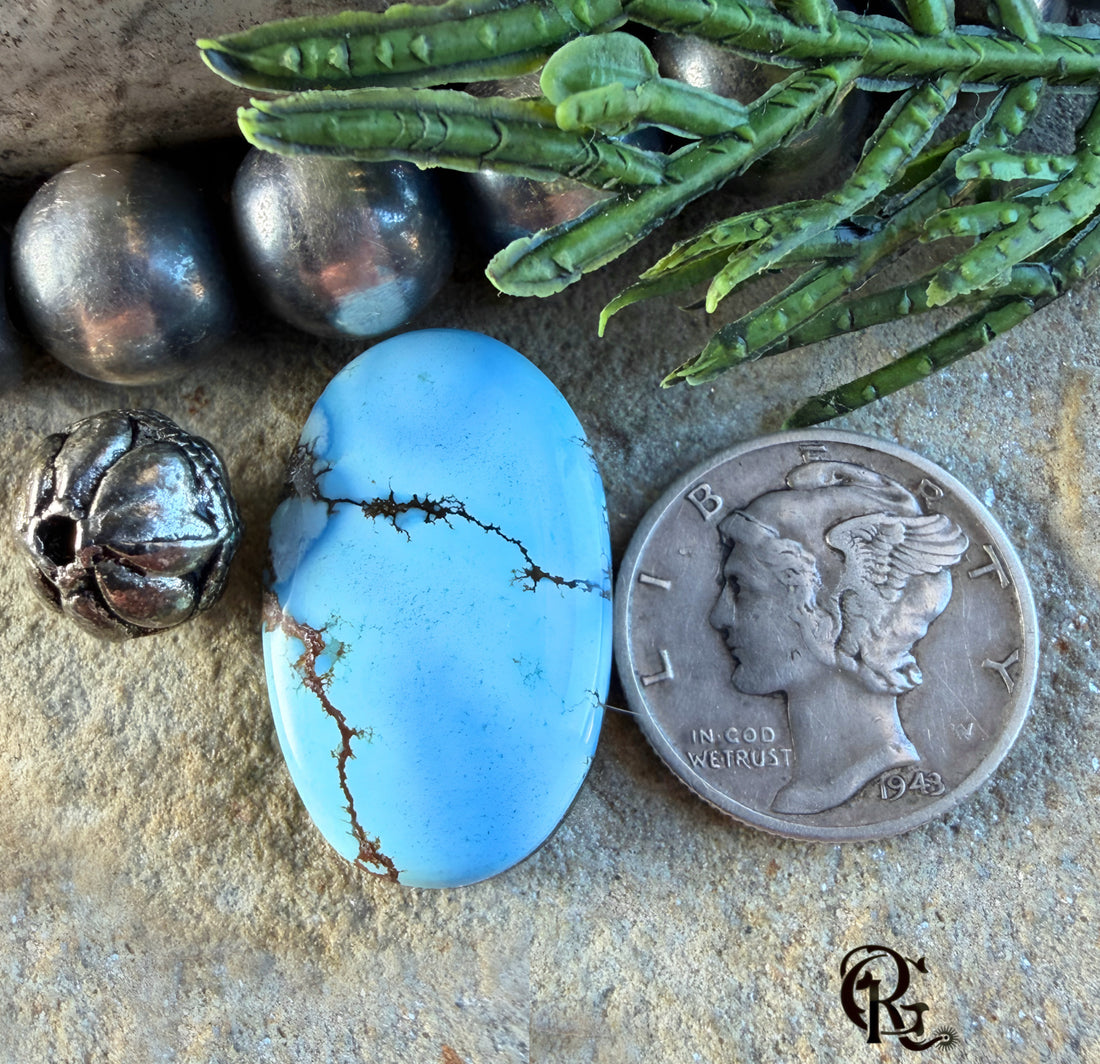 Gobi Desert Lavender Oval Cabochon