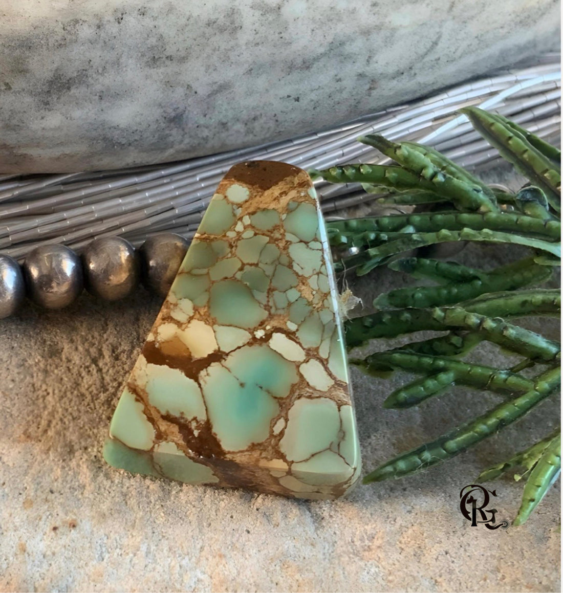Treasure Mountain Turquoise Cabochon