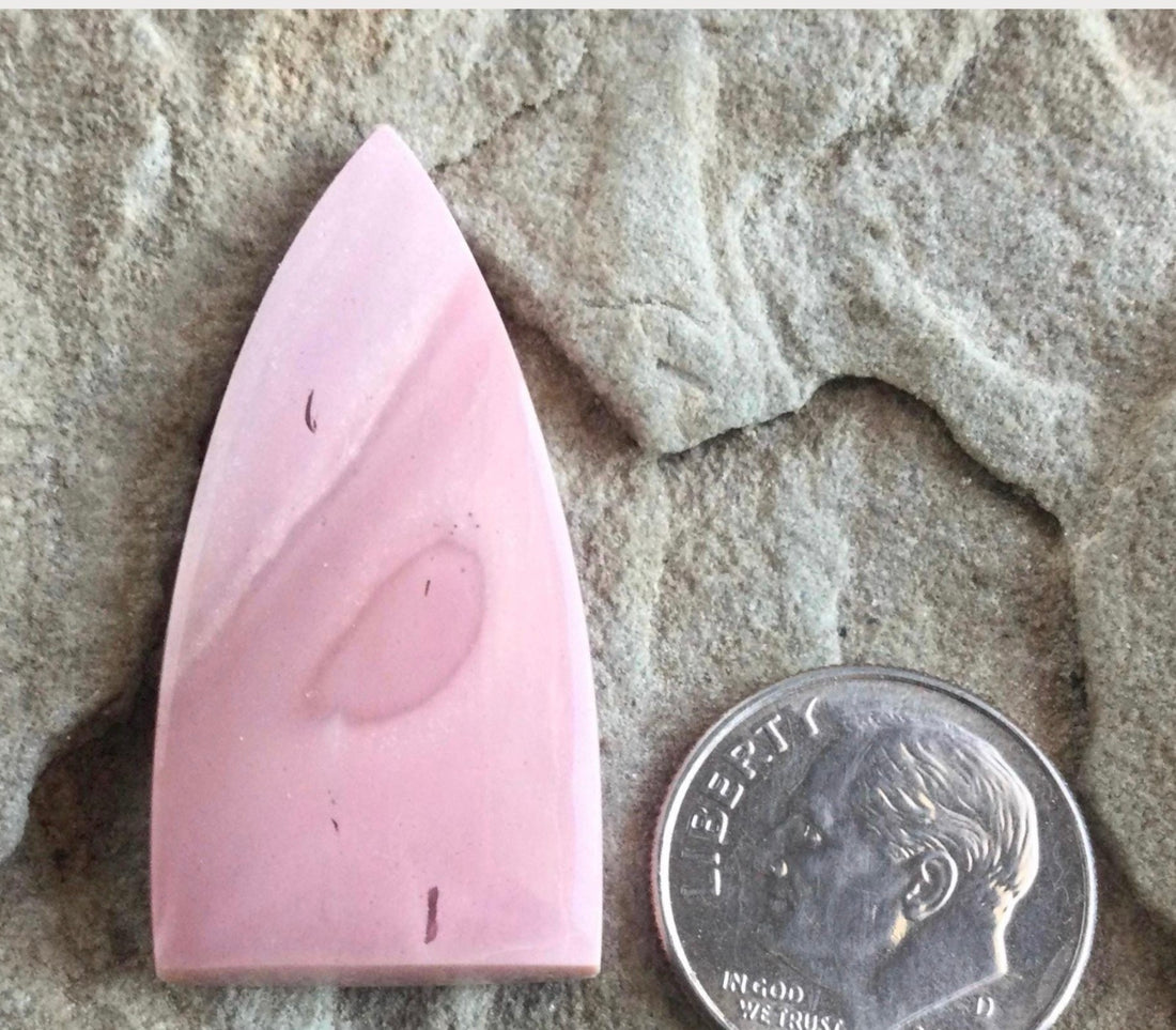 Pink Peruvian Opal Cabochon