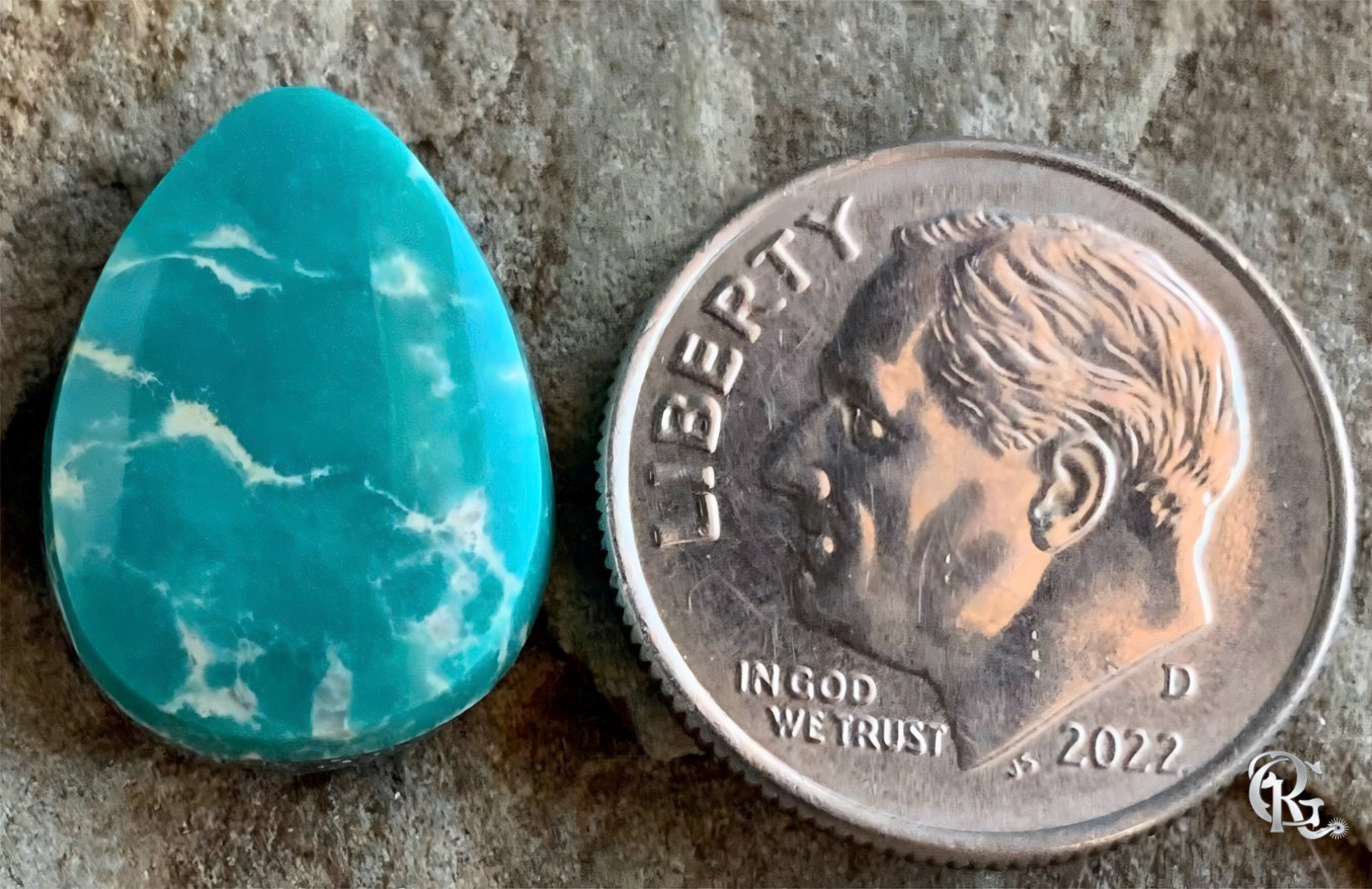 Beautiful Fox Turquoise Teardrop Cabochon-Nevada Gemstone