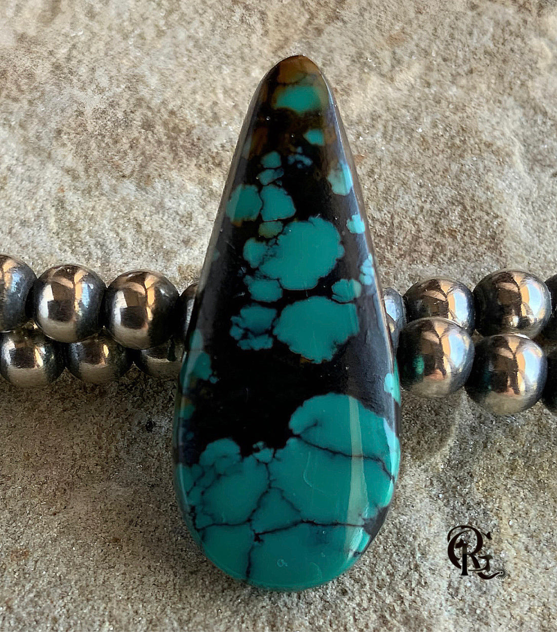Bao Canyon Turquoise Cabochon-Hubei Province Gemstone #BC188