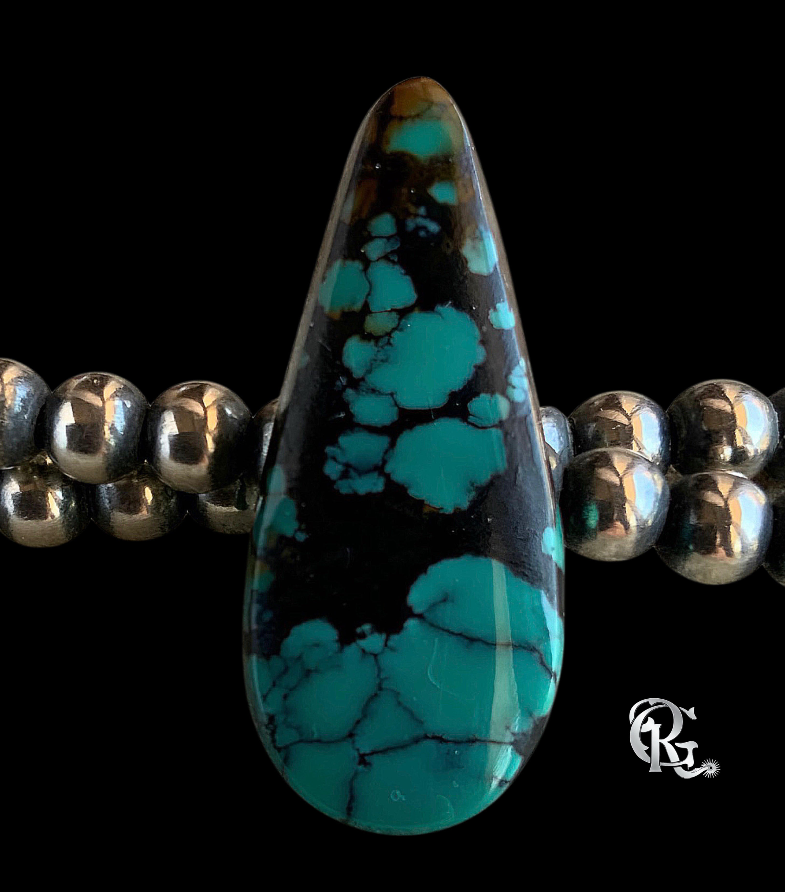 Bao Canyon Turquoise Cabochon-Hubei Province Gemstone #BC188