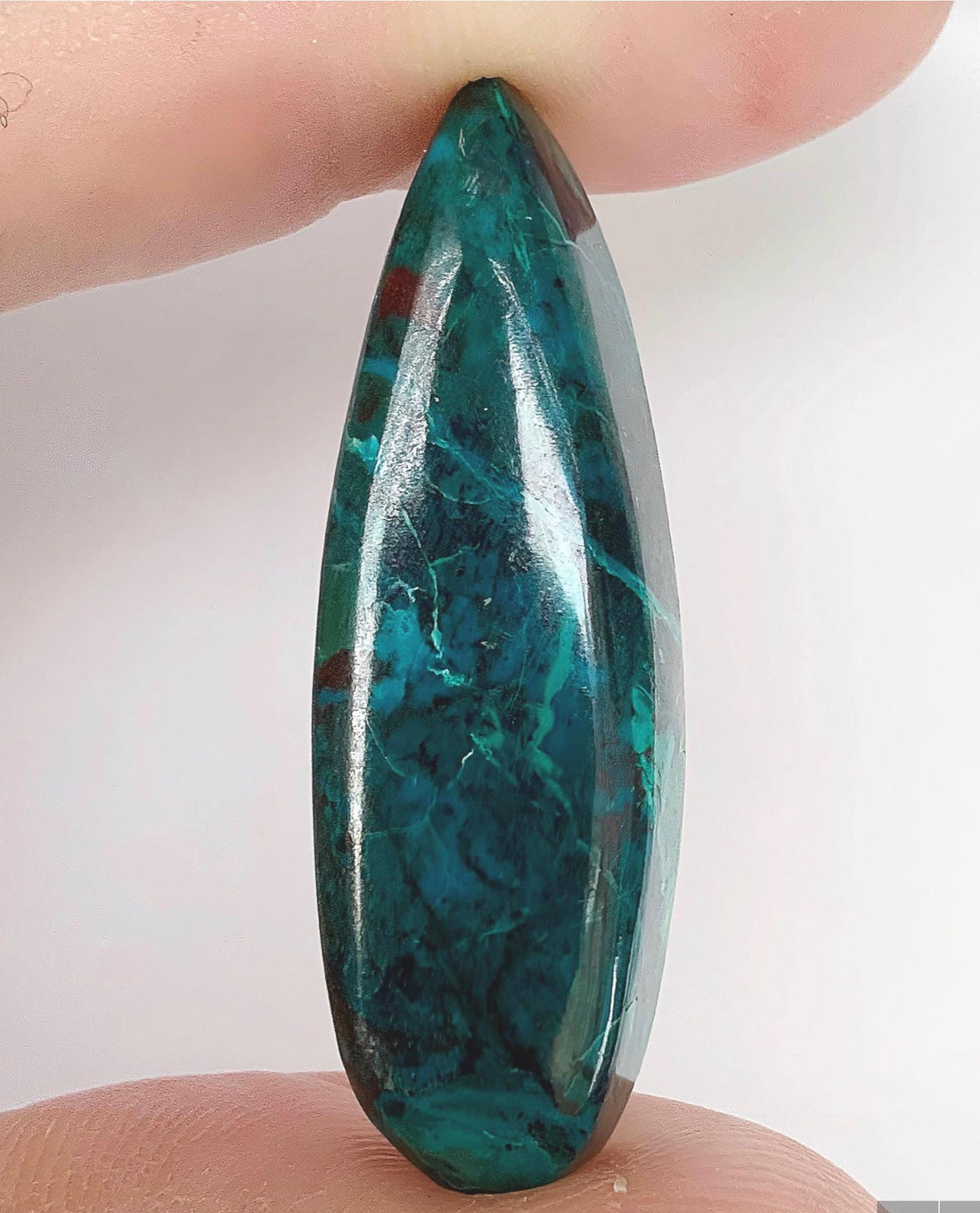 Chrysocolla Malachite Teardrop #12