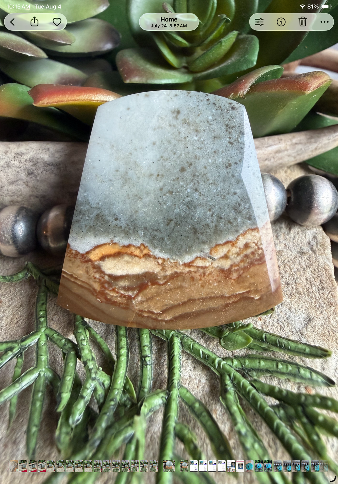 Landscape Jasper Large Designer Cabochon