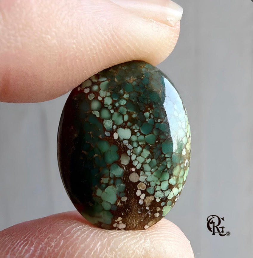 Treasure Mountain Turquoise Oval Cabochon