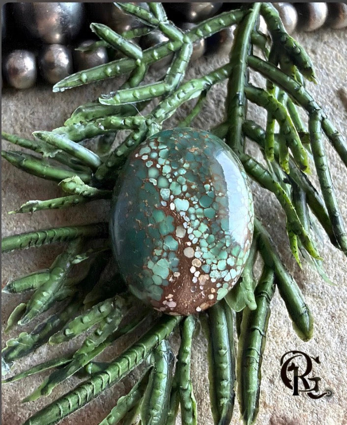 Treasure Mountain Turquoise Oval Cabochon