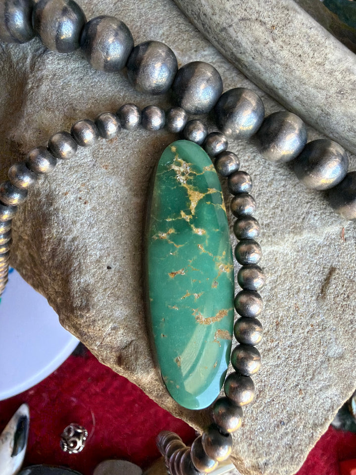 Green Royston Turquoise Oval