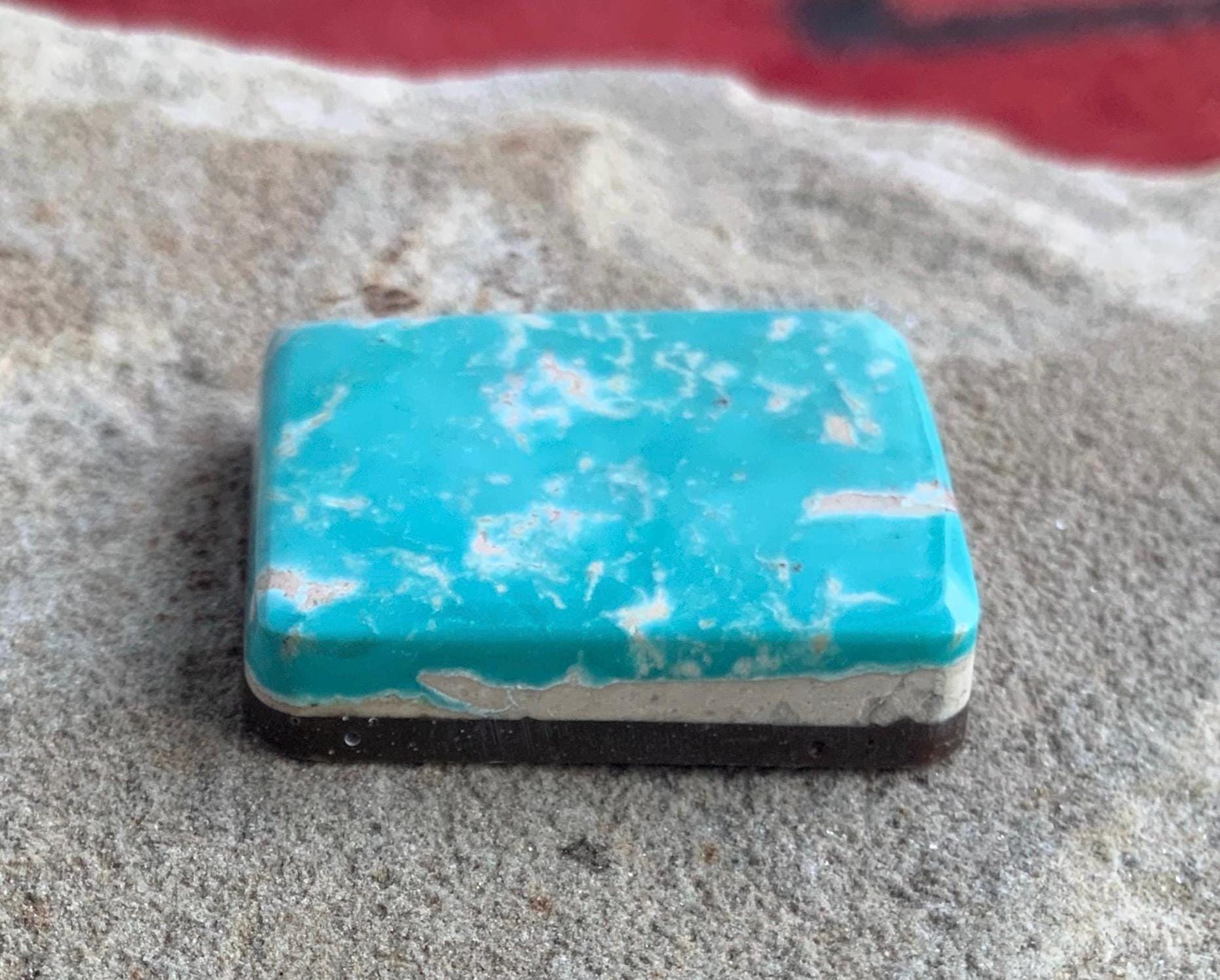 Royston Turquoise Rectangular Cabochon #R67